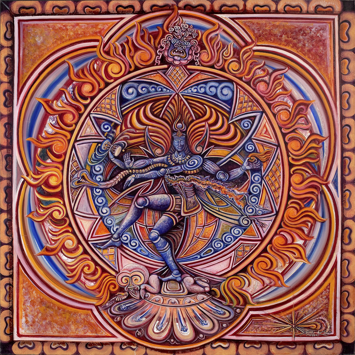 NATARAJA (FRAMED)