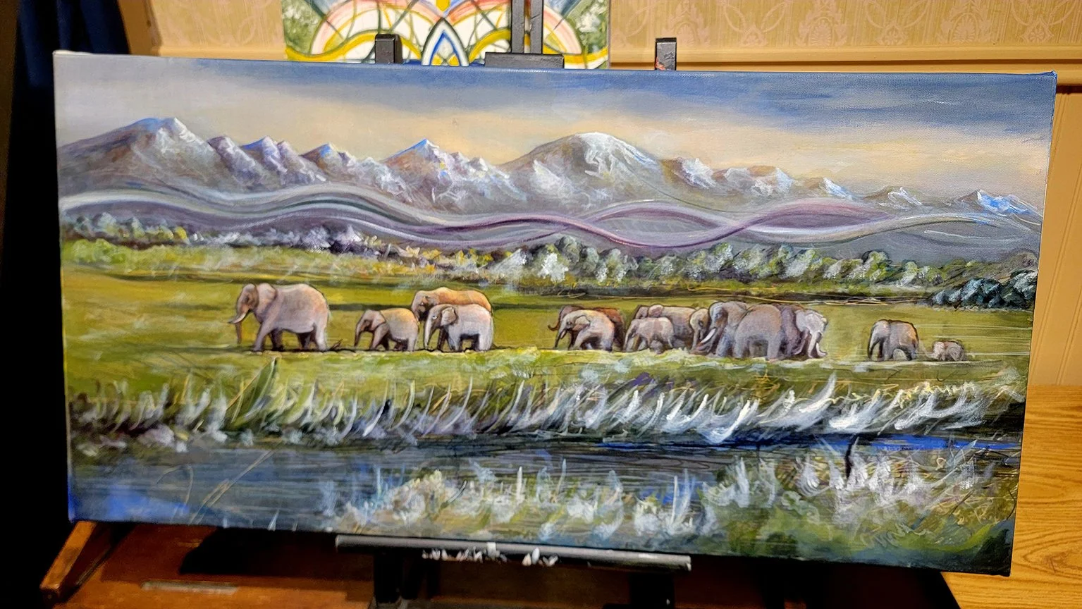 ROAD TO KNOWHERE #01 (CANVAS)