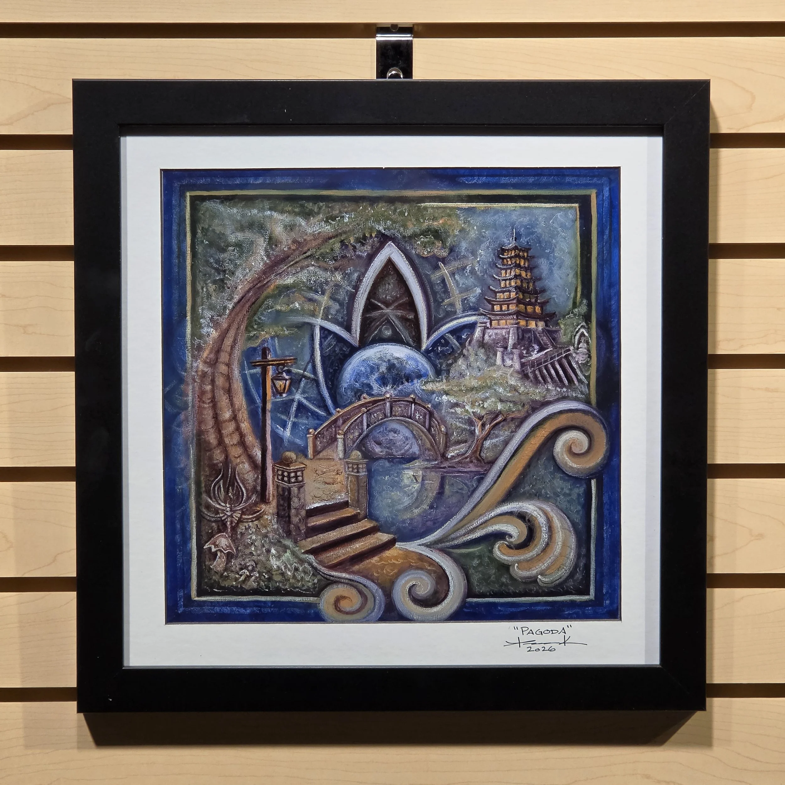 PAGODA (FRAMED)