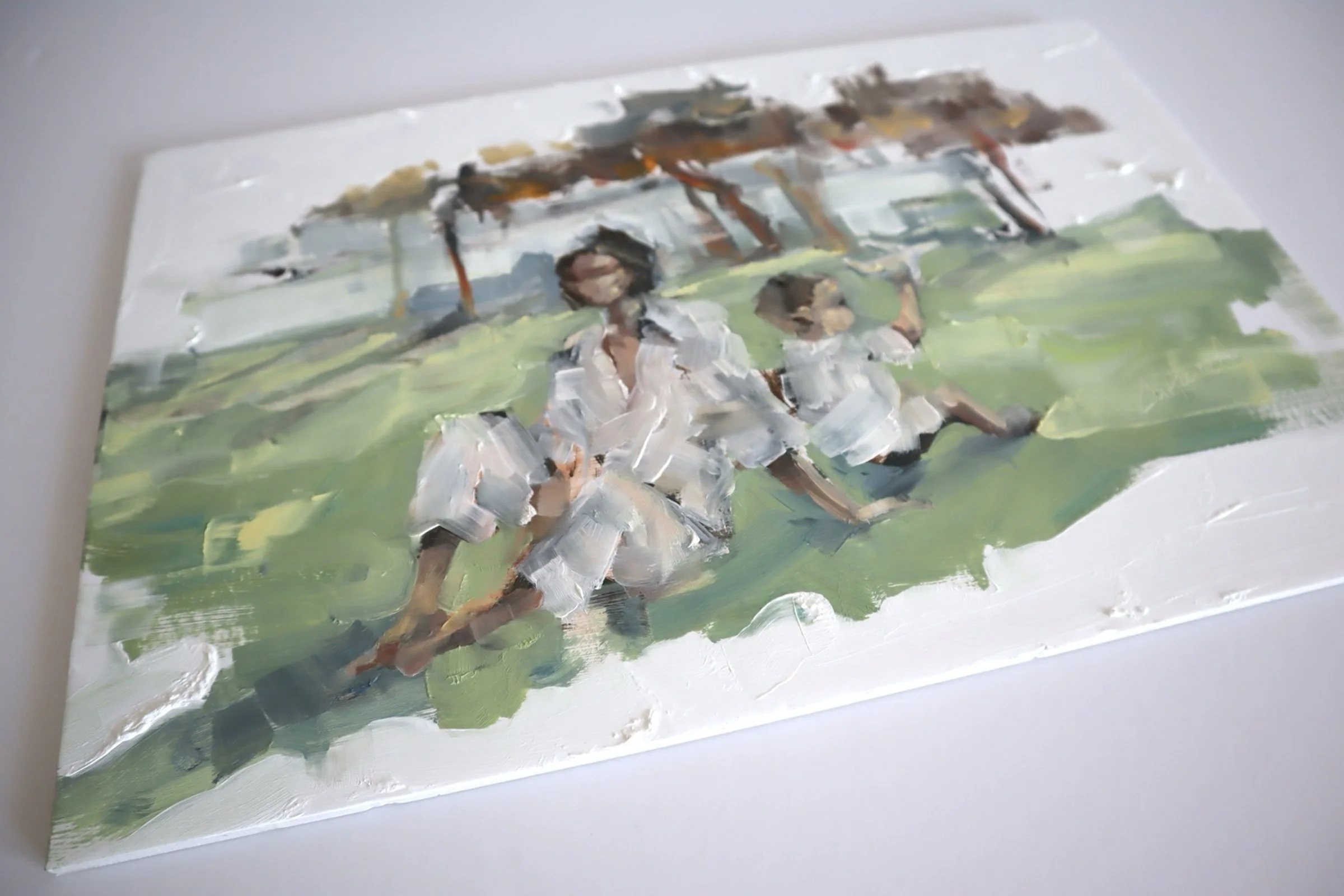 “At Liberty” Original Oil Painting, 39 x 26 cm