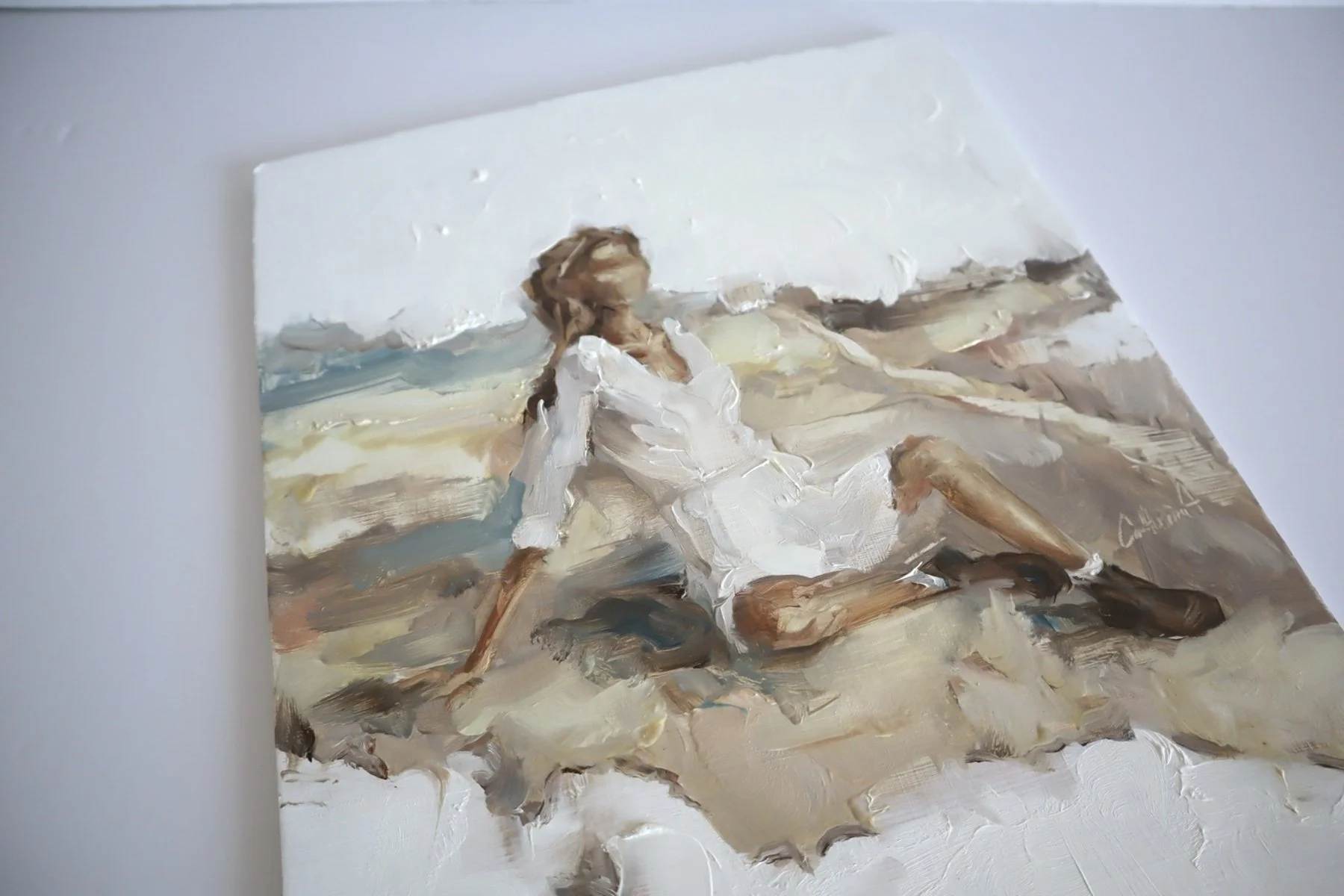 “Open Ground” Original Oil Painting, 28 x 37 cm