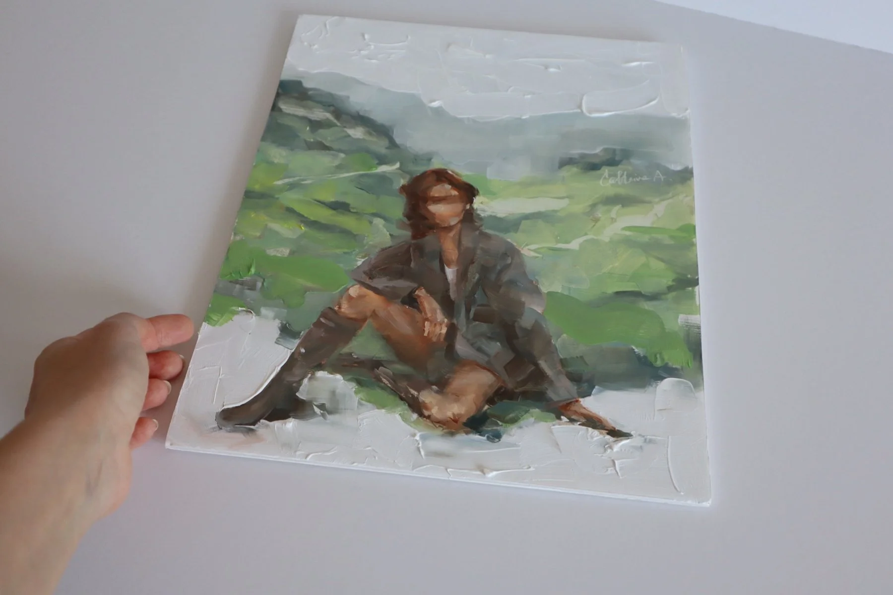 “Her Kind of Life” Original Oil Painting, 28 x 35 cm
