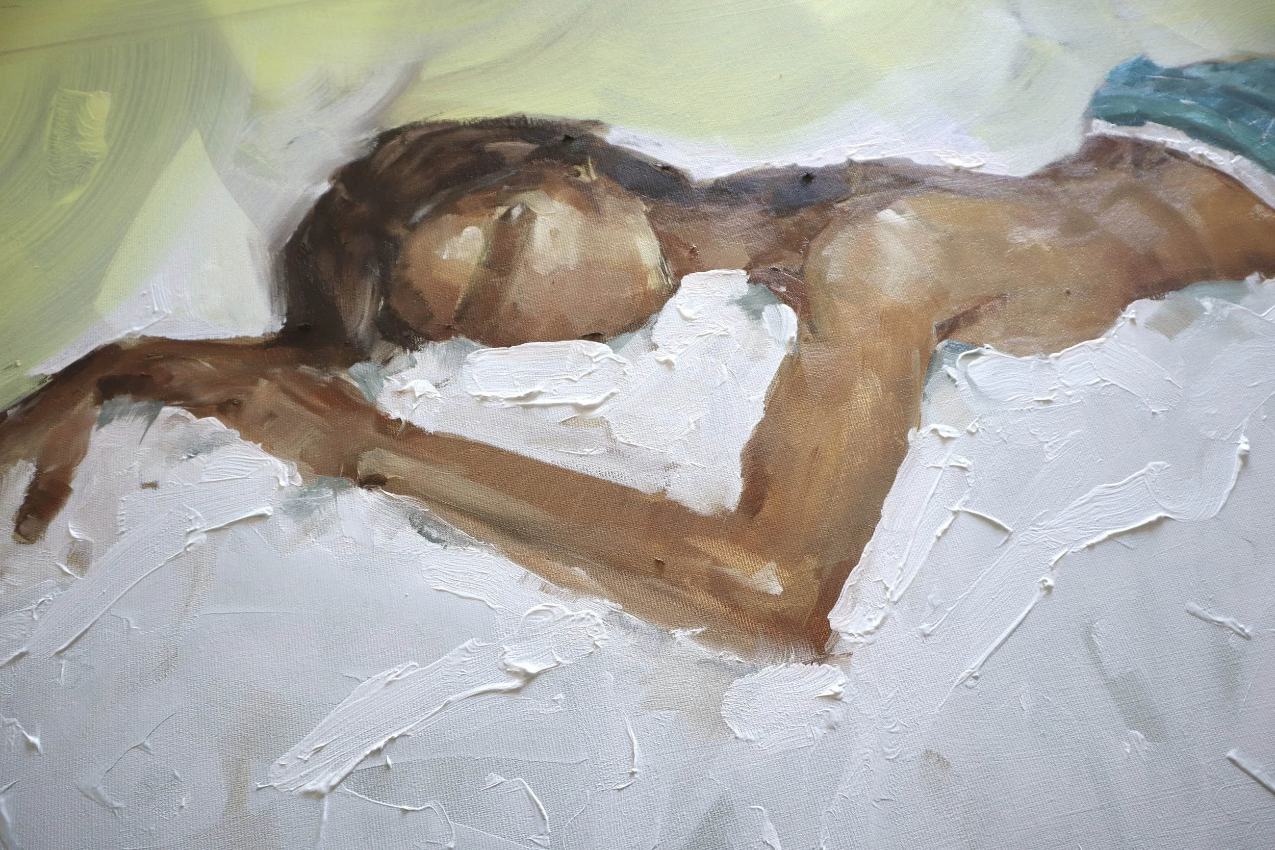 “Willingly” Original Oil Painting on canvas, 120x80cm