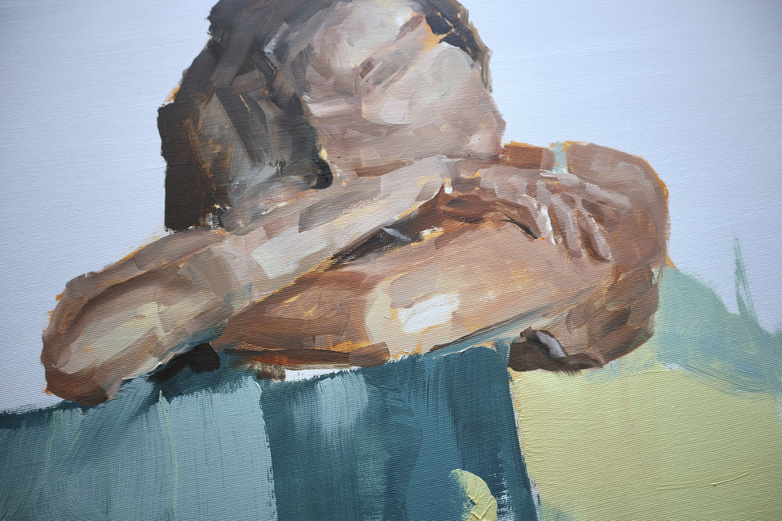 “Sunstruck” Original Oil Painting on canvas, 70x100cm