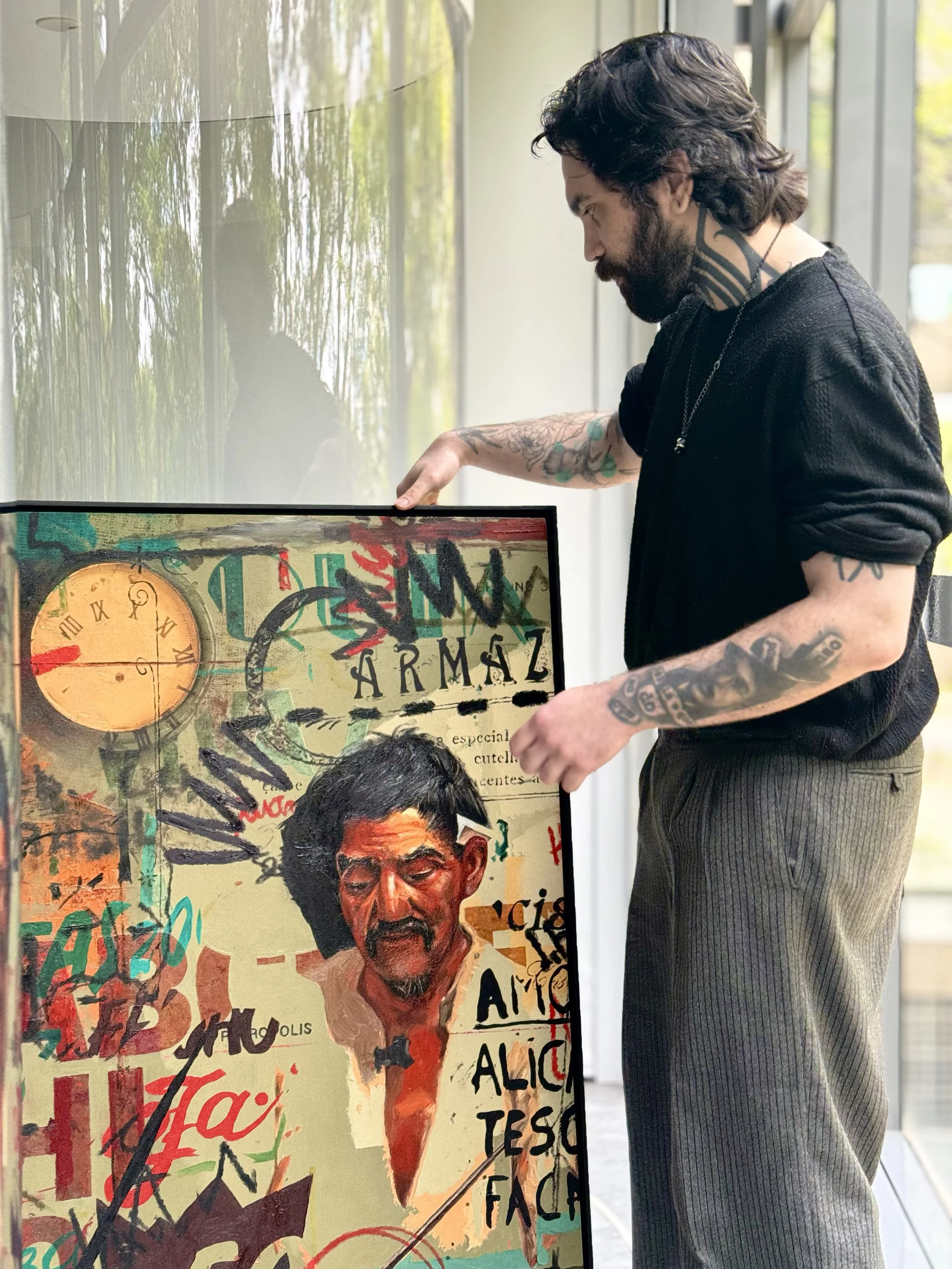 Exposição — montagem