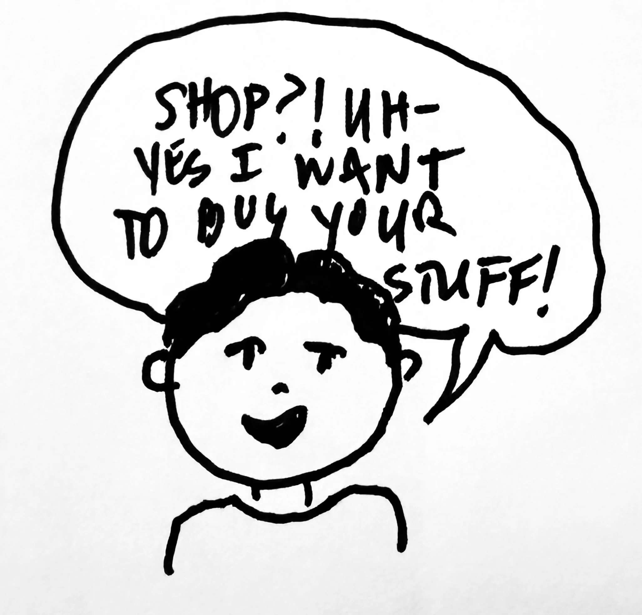 I am a kind soul that wants to support artists by purchasing from them!