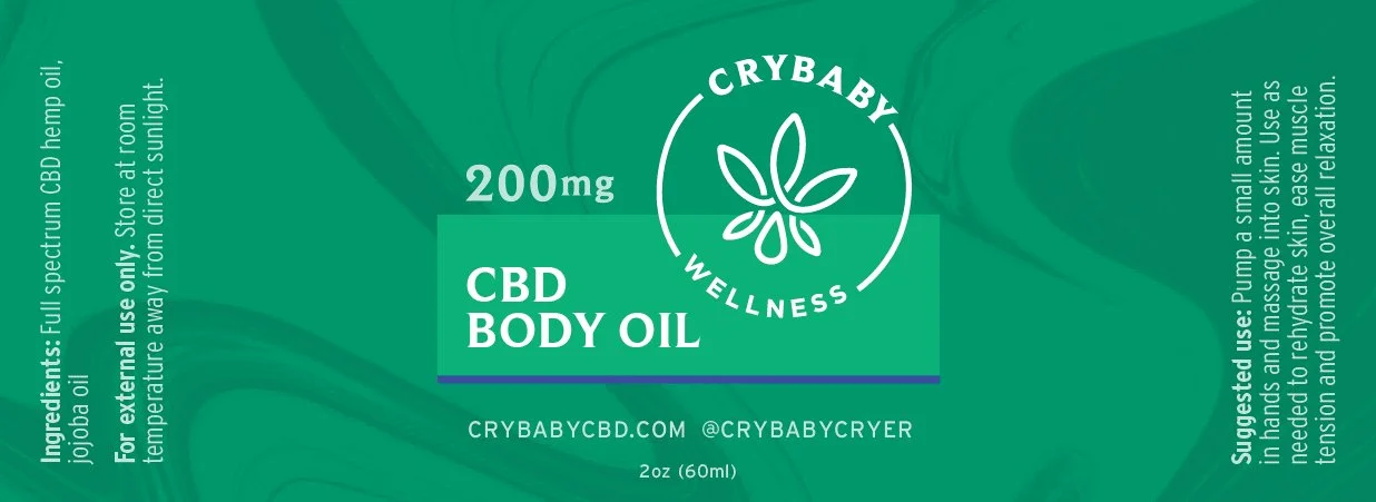 Body Oil Label