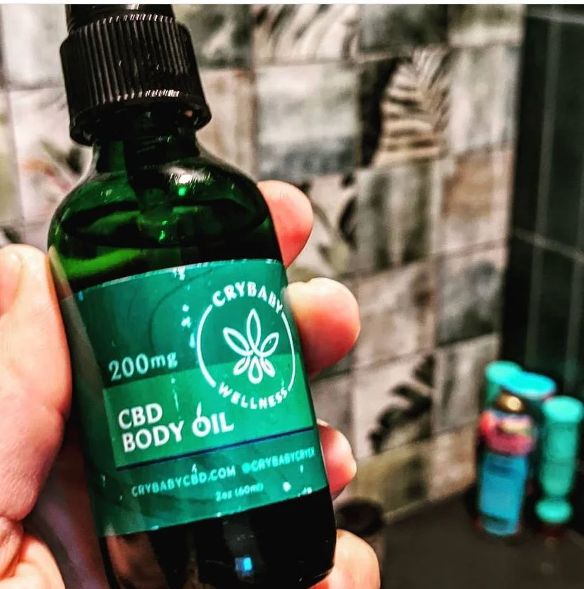 Body Oil Product 