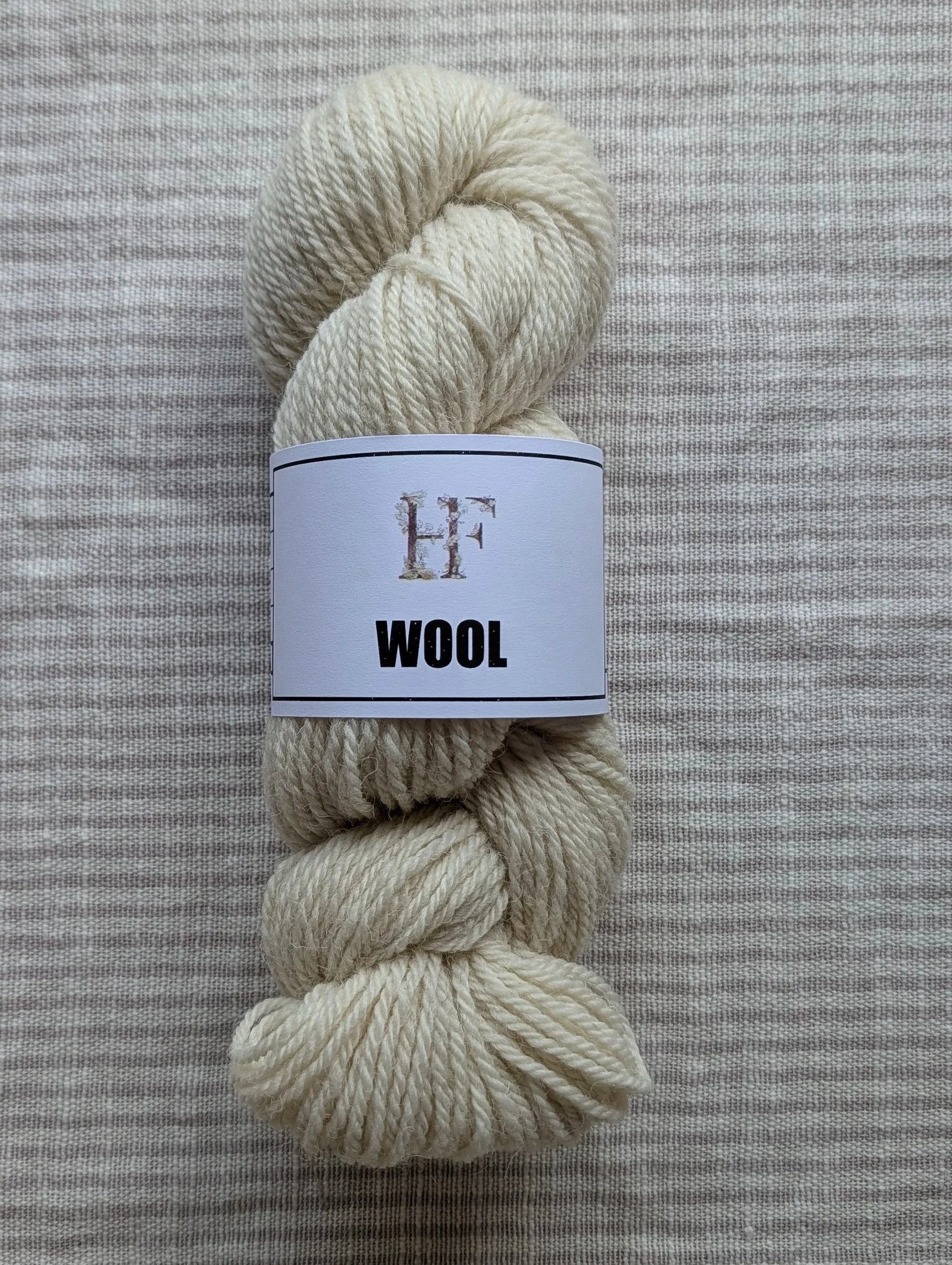Wool - Yarn, Aran - Colour, White Kerry Hill