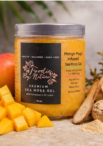 Mango Magic Infused Sea Moss Gel