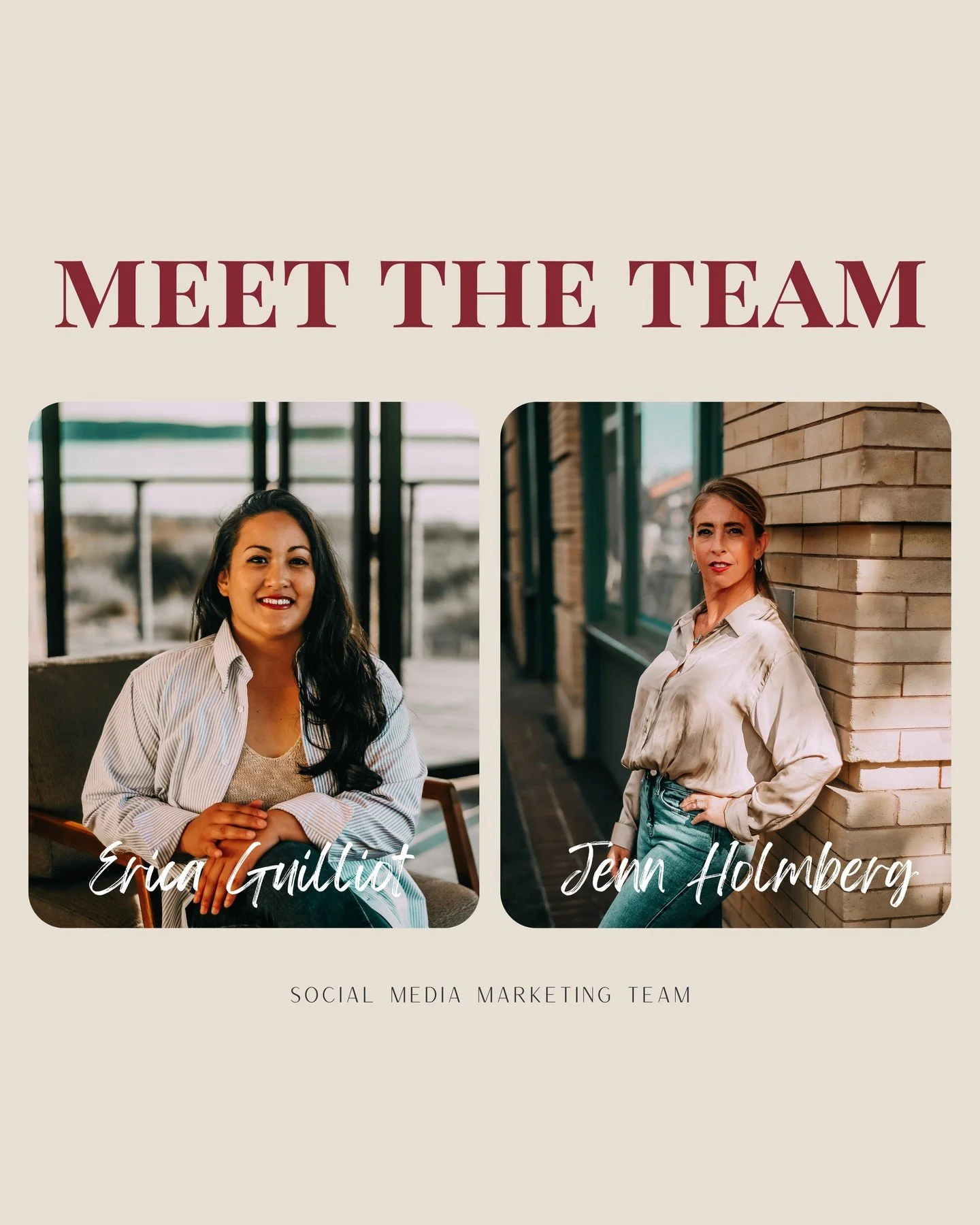 Meet the team&mdash;just me and @socially_marketing_you. No big agency, no fluff, just two people passionate about helping your business stand out online.