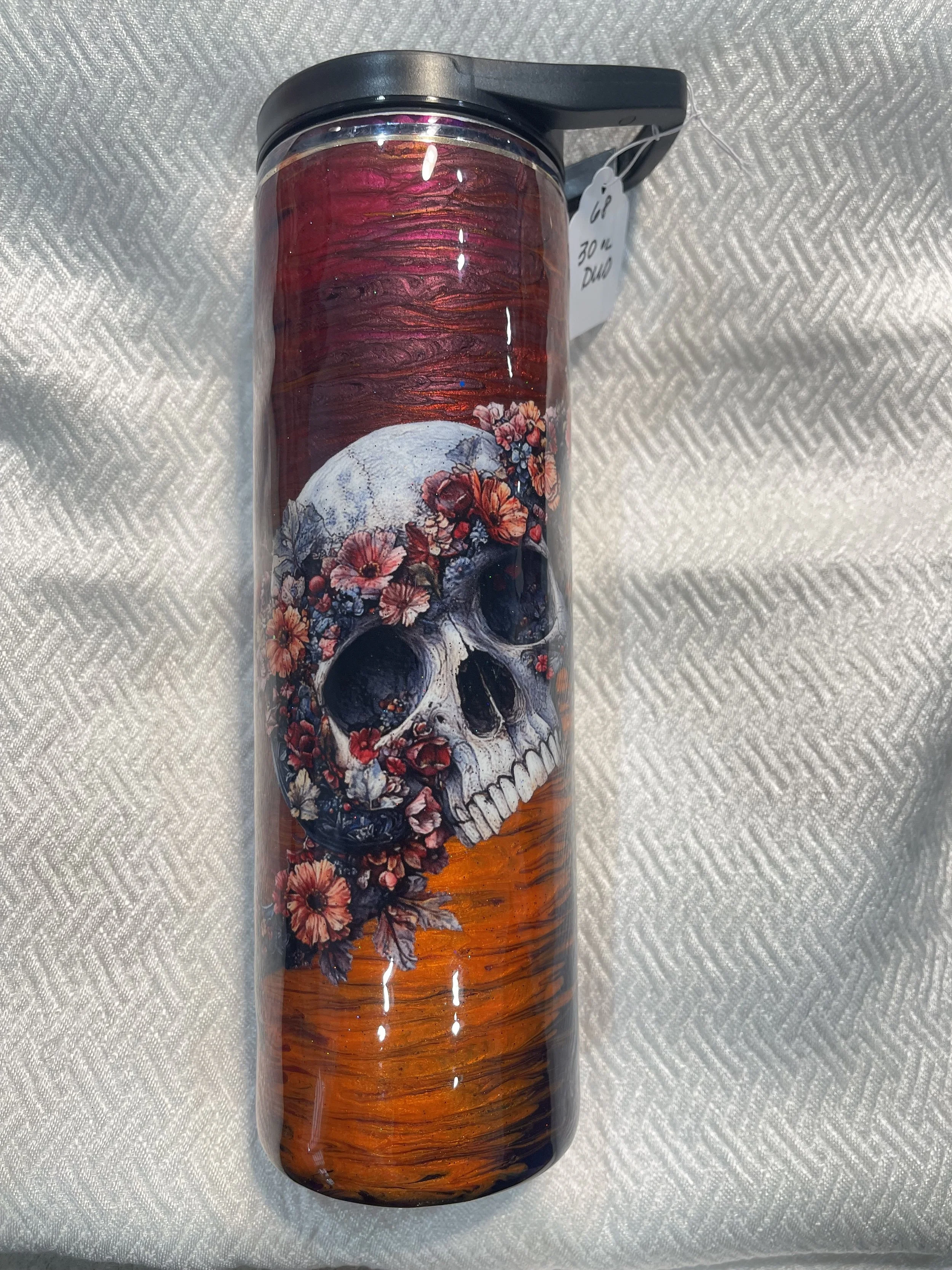 68 - 30oz Duo Drag Show Skull - Rachel Murakami