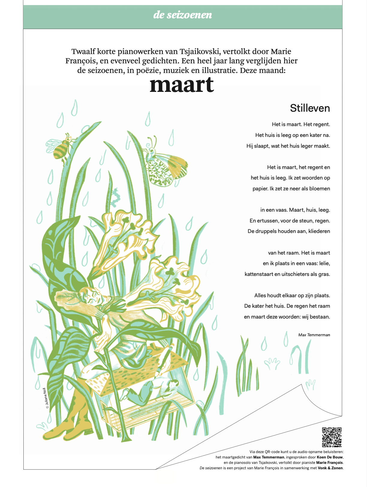 The Seasons - March in De Standaard