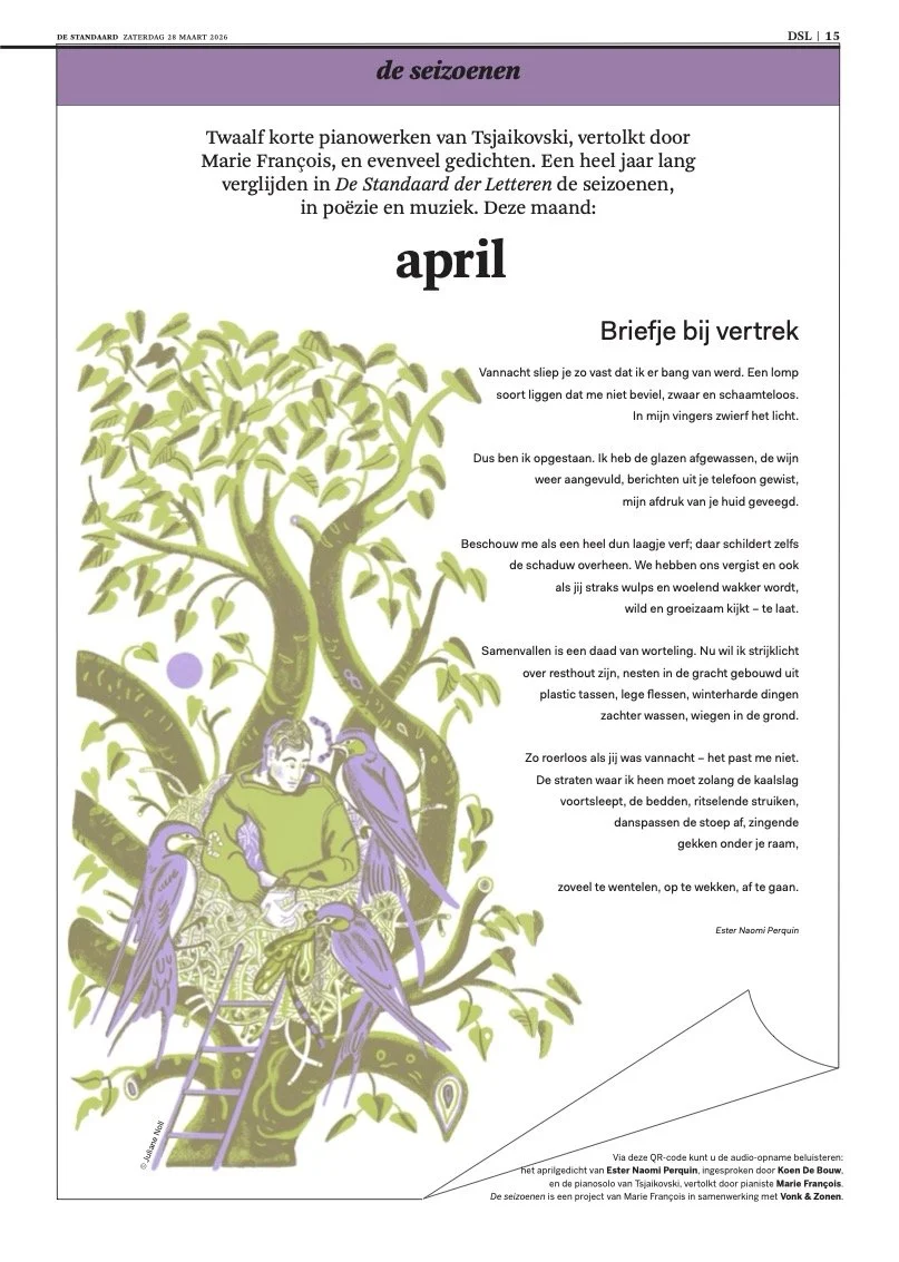 The Seasons - April in De Standaard
