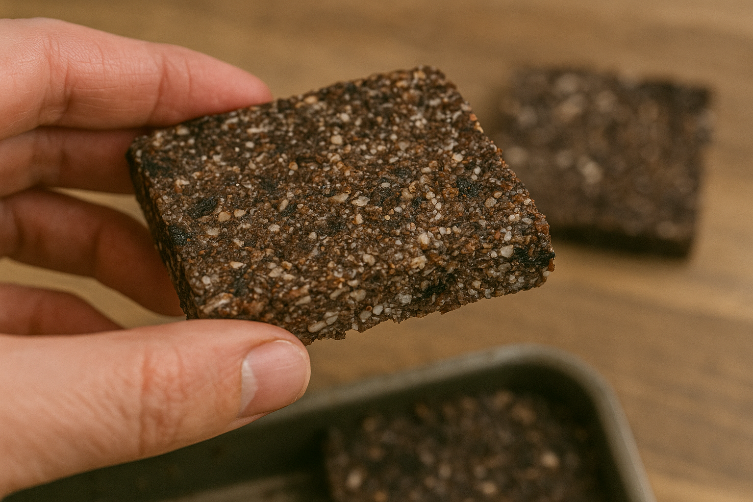 Kokos-Wildheidelbeer Riegel