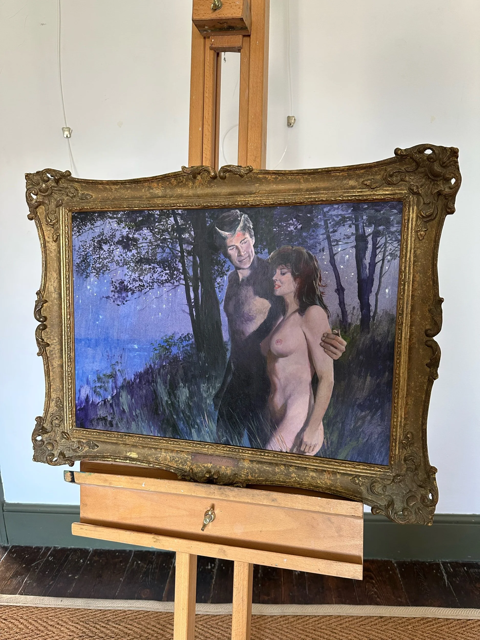 John Heseltine (1923-2016) - An American Satyr in Gweak, 1982