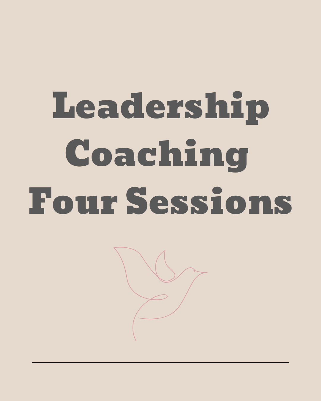 Leadership Coaching - Four Session Package