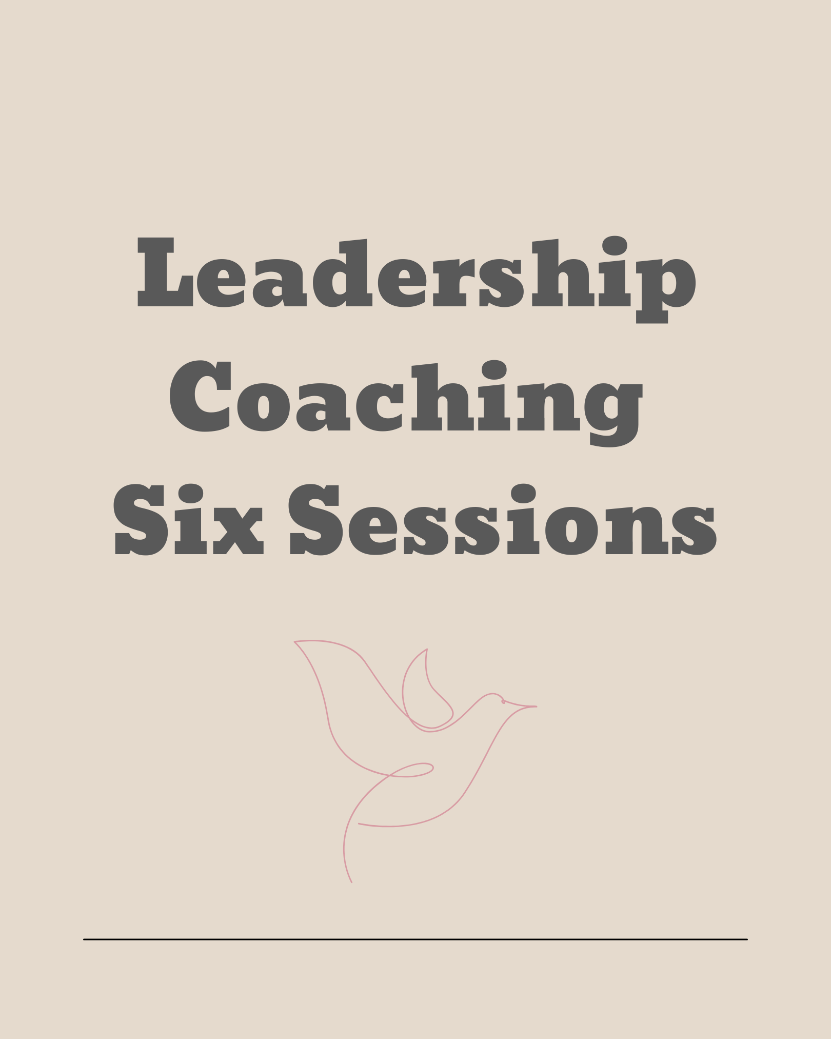Leadership Coaching - Six Session Package