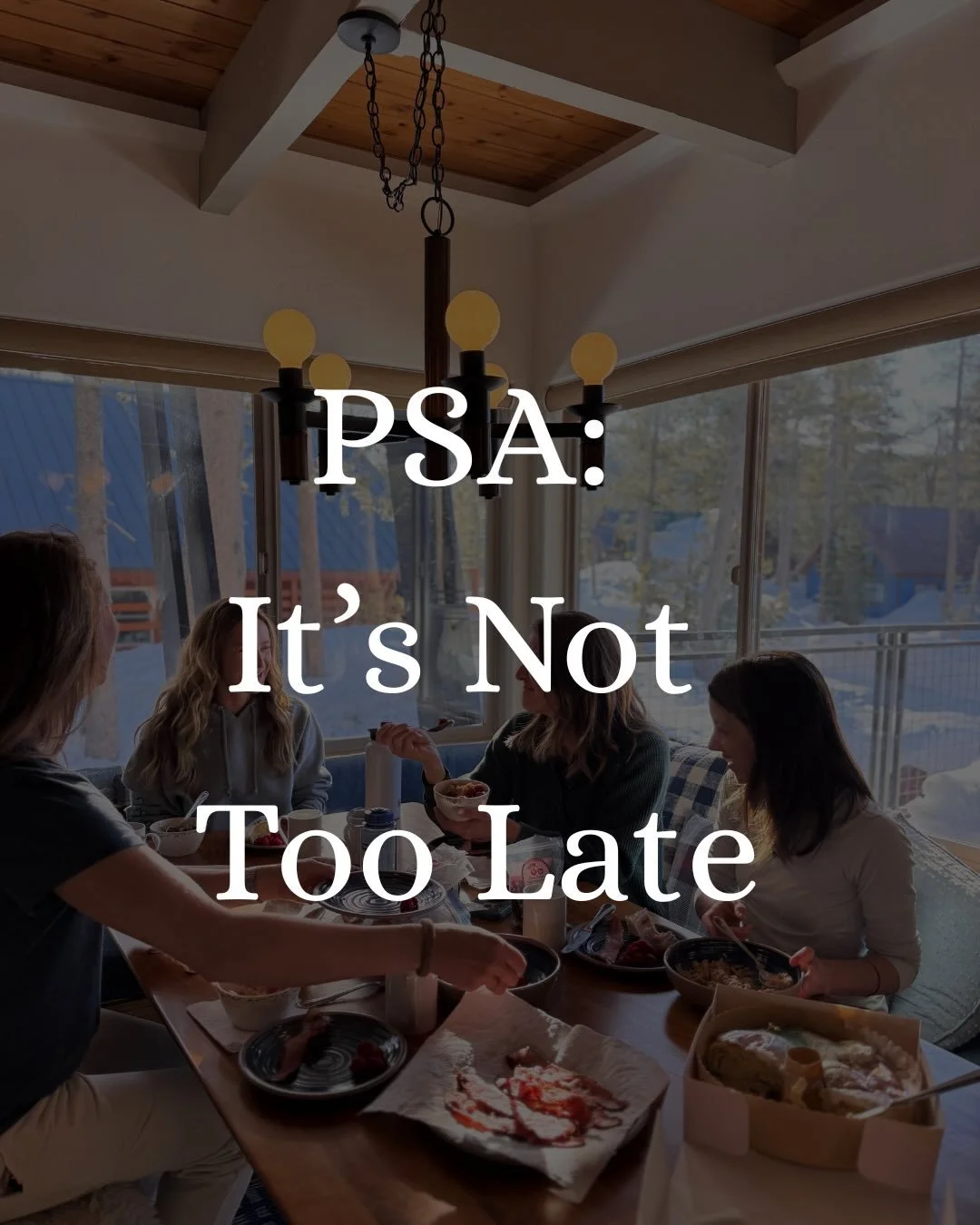 PSA: it&rsquo;s not too late, a thread ➡️

If any of this resonates with you, you&rsquo;re gonna love our new @coffeeandcrumbs book, You&rsquo;re in Good Company, which comes out ONE WEEK FROM TODAY (!). It&rsquo;s got everything! Friendship! Food! L