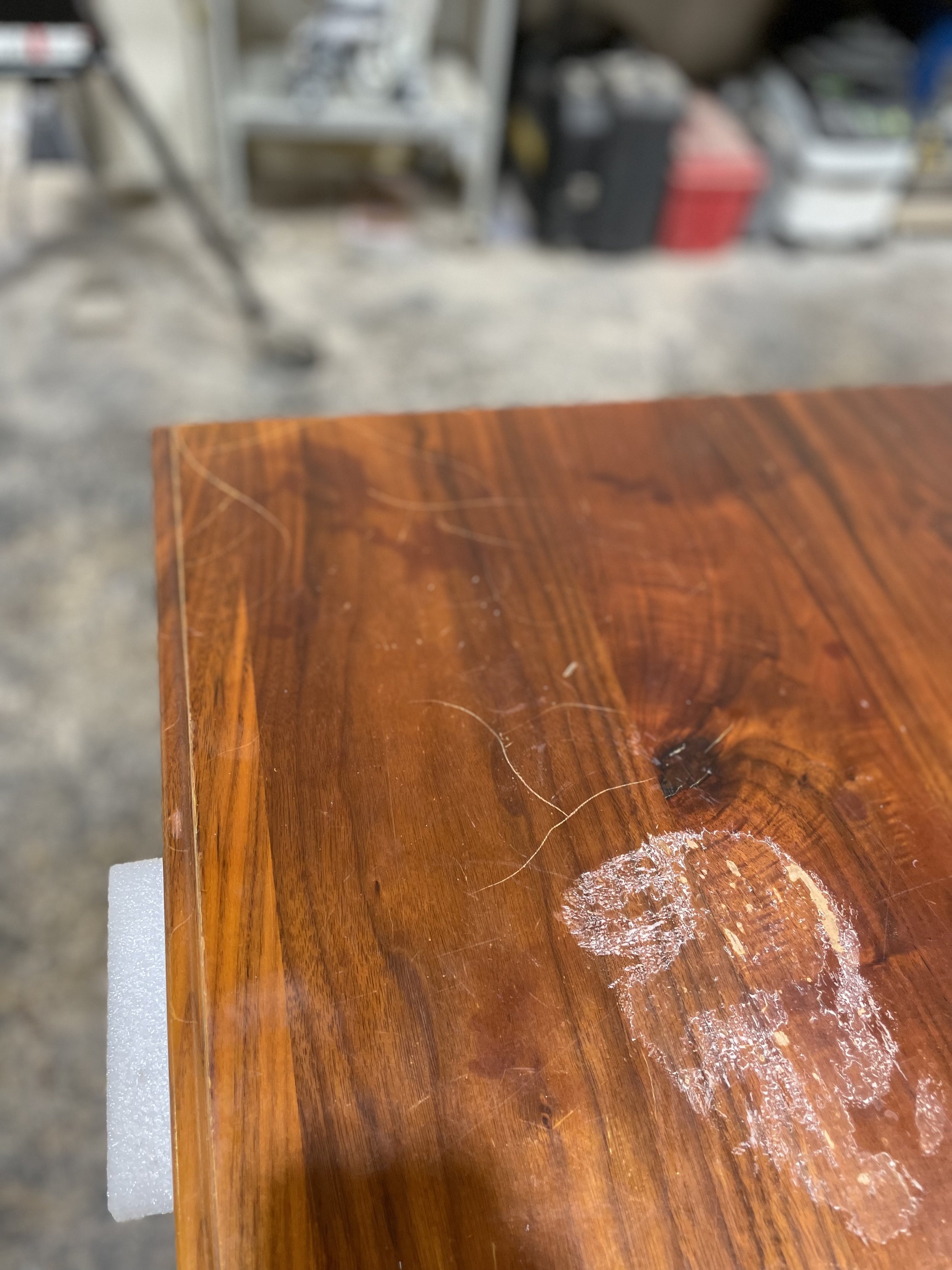 Before Restoration & Refinishing