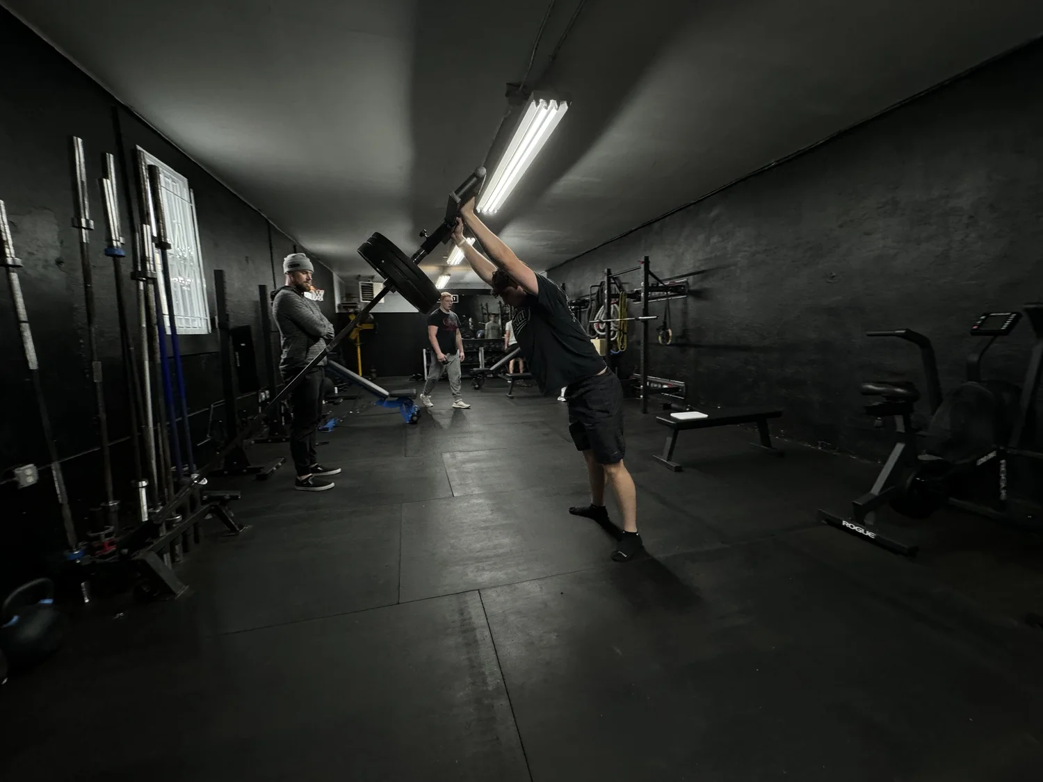 Athlete training at Char Sports Performance in Montclair, NJ