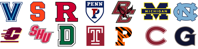 College programs Char Sports Performance athletes have gone on to play for