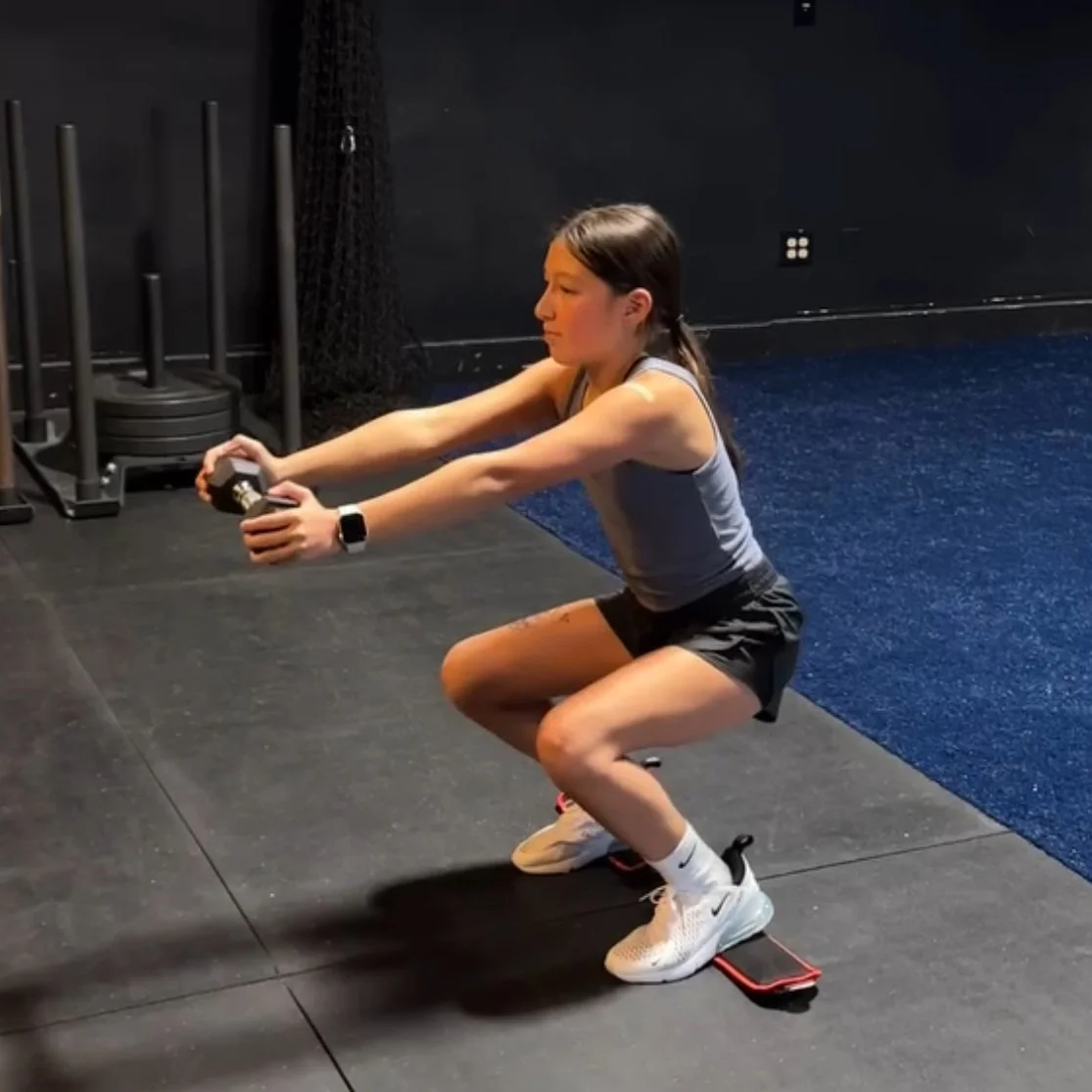 Youth athlete training at Char Sports Performance in Montclair, NJ