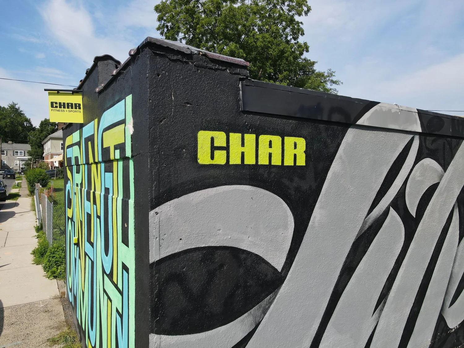 Char Sports Performance building on Bloomfield Ave in Montclair, NJ