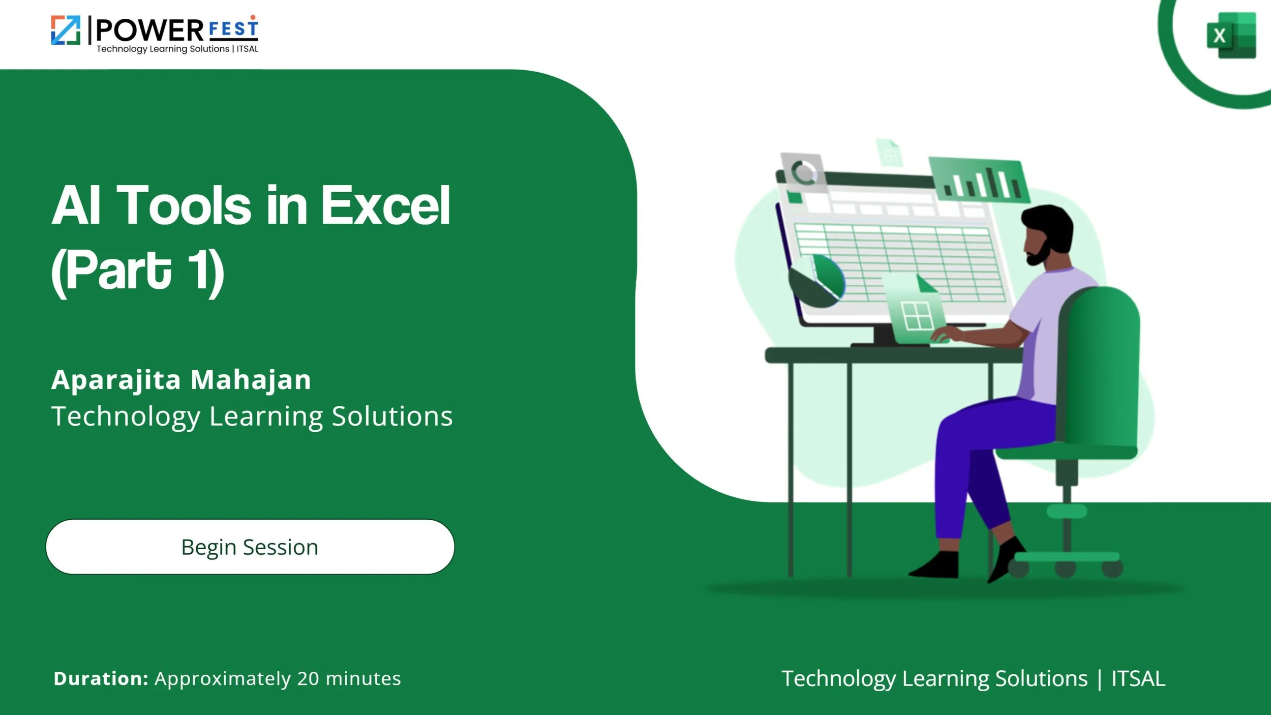 Example Storyline Template - AI Tools in Excel