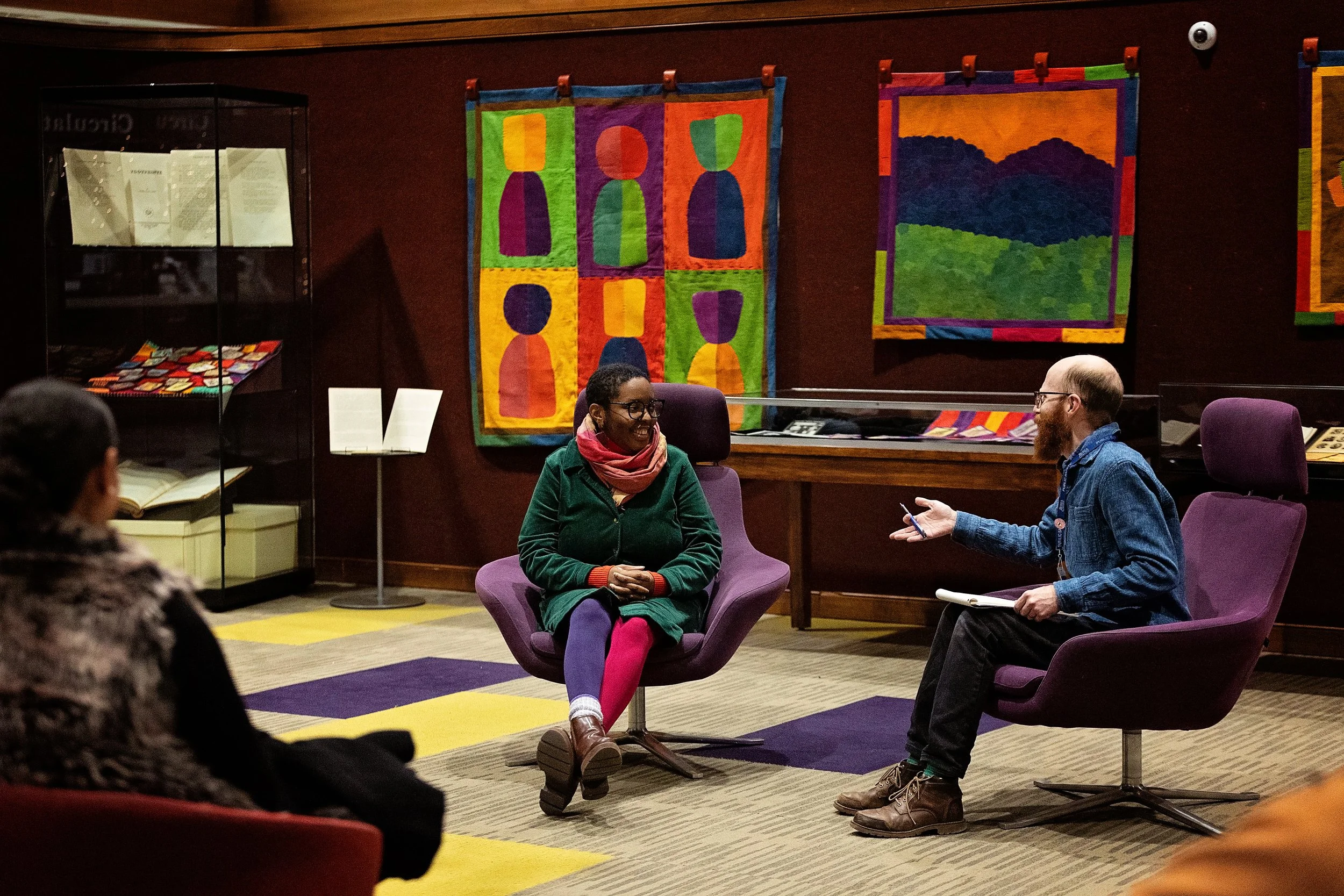 Artist Talk: Onyx Patchworks Series