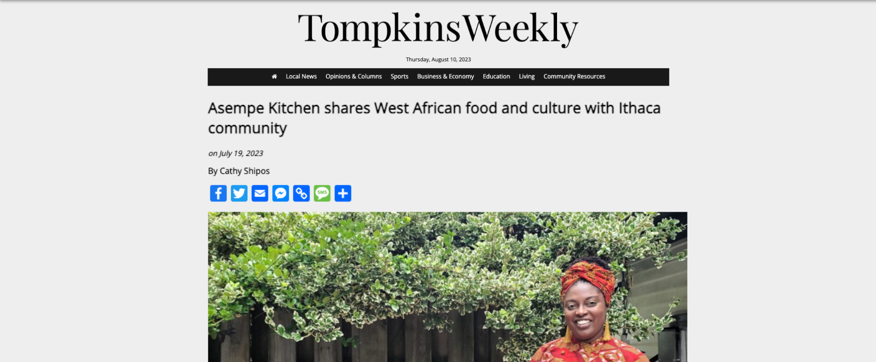Tompkins Weekly | August 2023