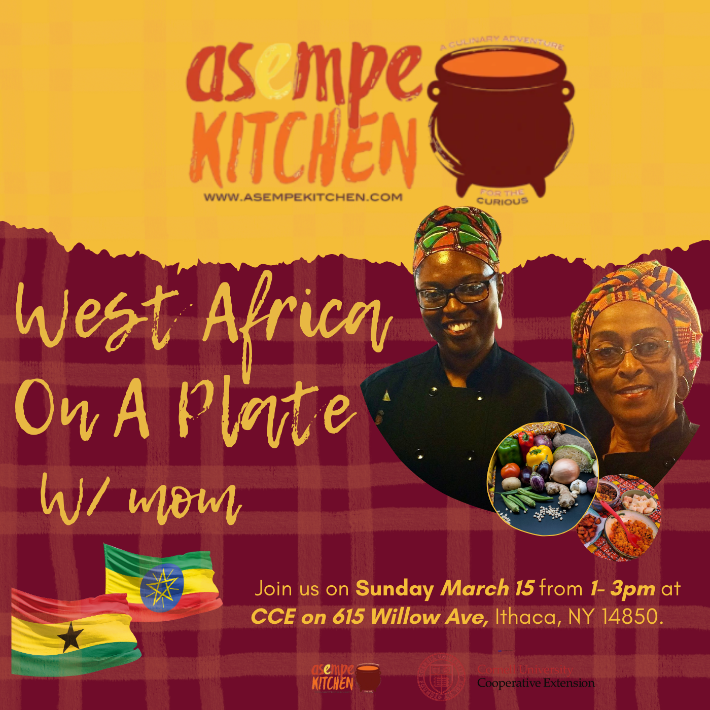 New Cooking Class with Special Guest!