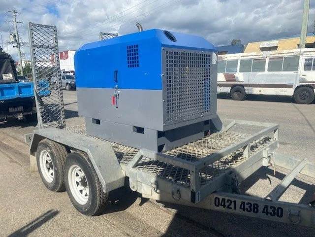 Heavy-Duty Portable Diesel Screw Air Compressor
