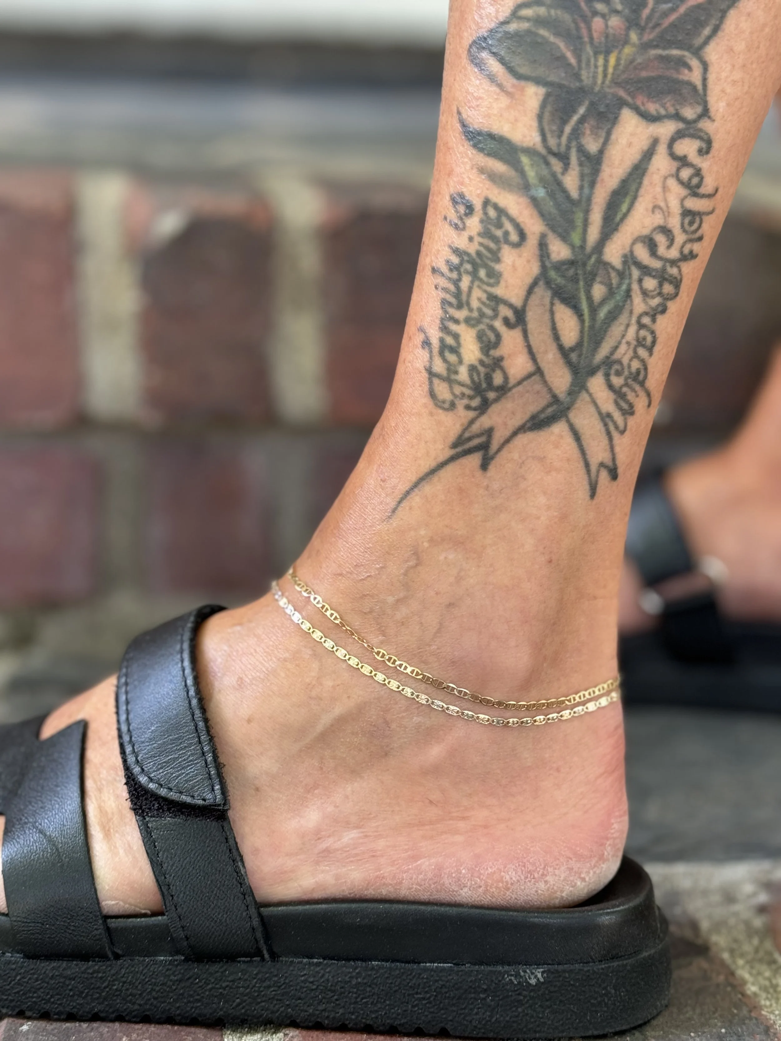 Solid 14k Gold Permanent Bracelets from The Sparkle Bar YEG..jpeg