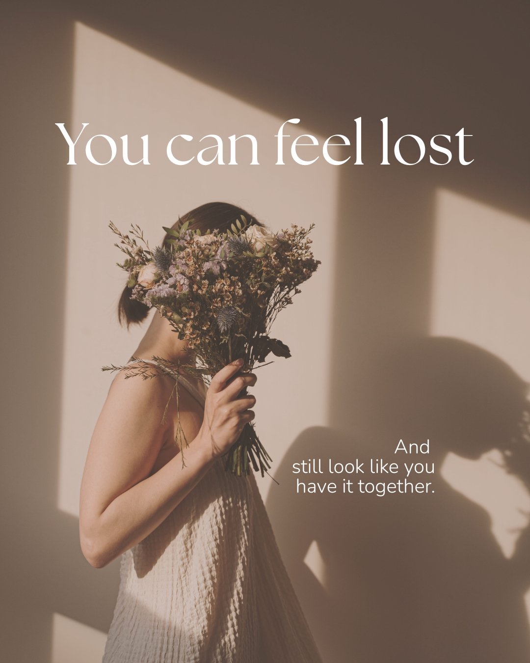 I don&rsquo;t think feeling lost always means something is majorly wrong in your life.

Sometimes it means your old direction no longer feels aligned, but the next one hasn&rsquo;t fully revealed itself yet.

And that in-between space can feel uncomf