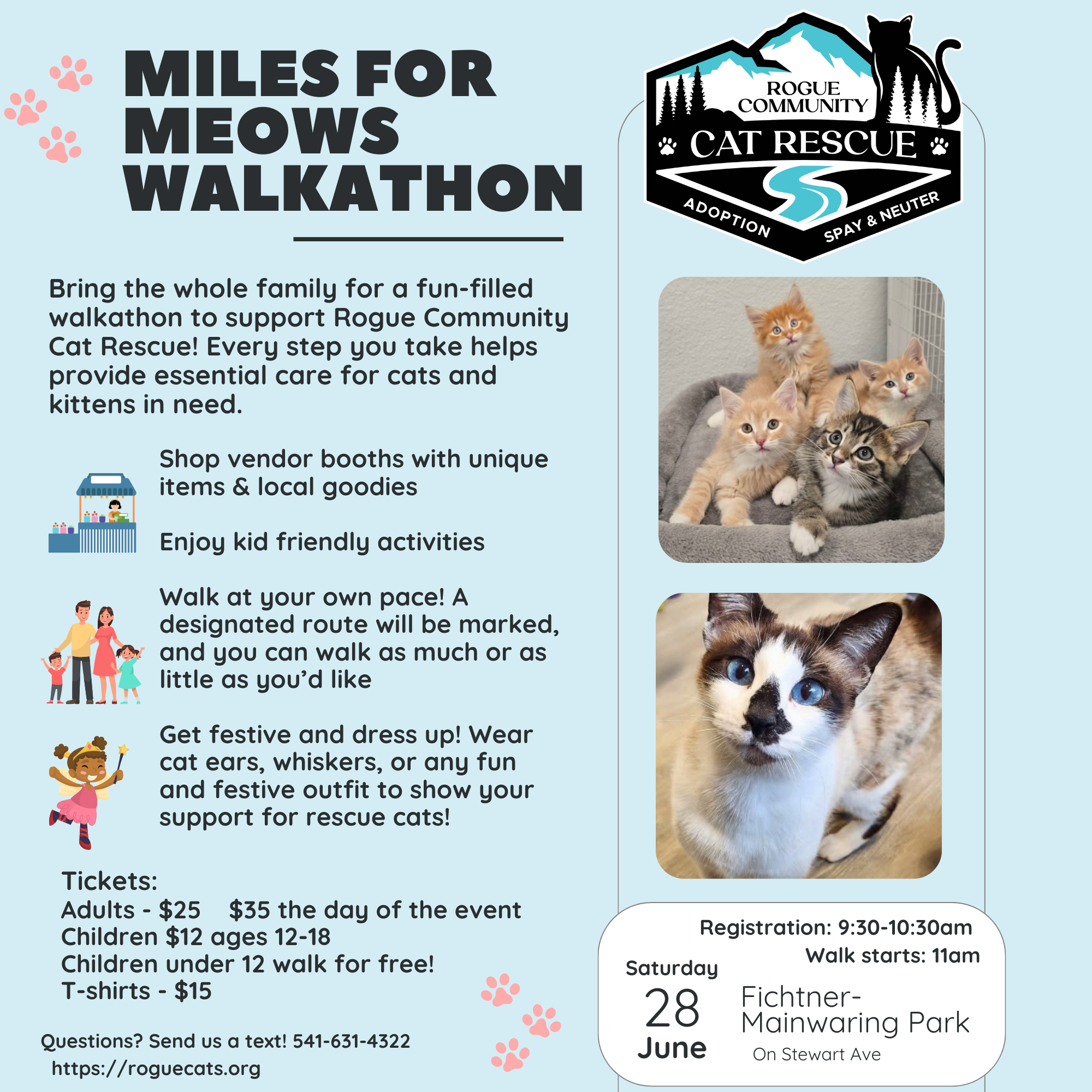 Cats Protection Events Events — Rogue Community Cat Rescue