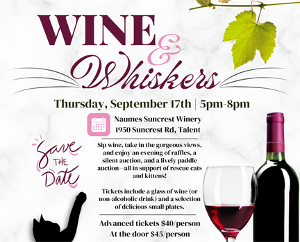 Wine &amp; Whiskers