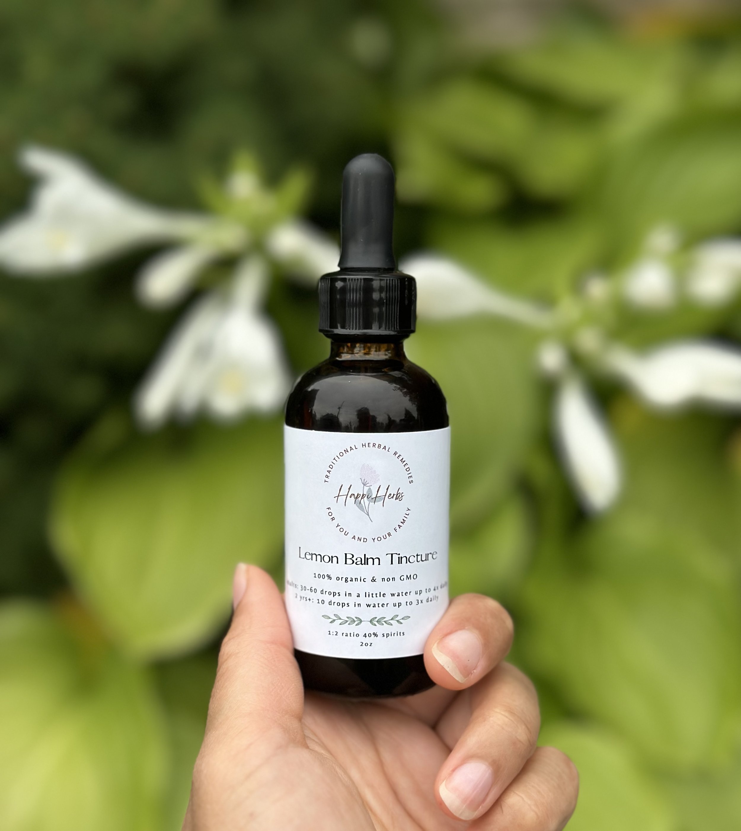 Lemon Balm Tincture (2oz)