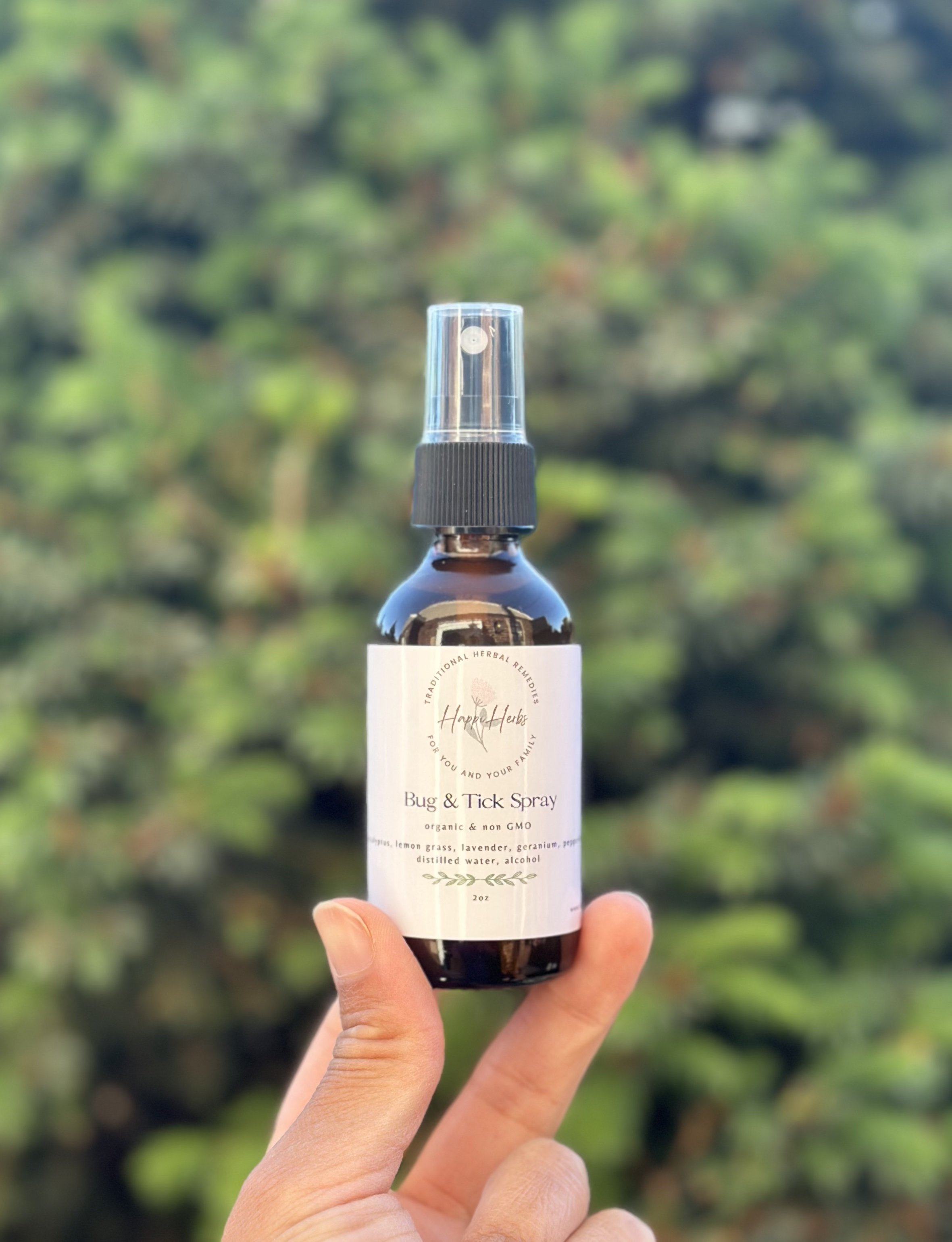 Bug & Tick Repellent Spray (2oz)