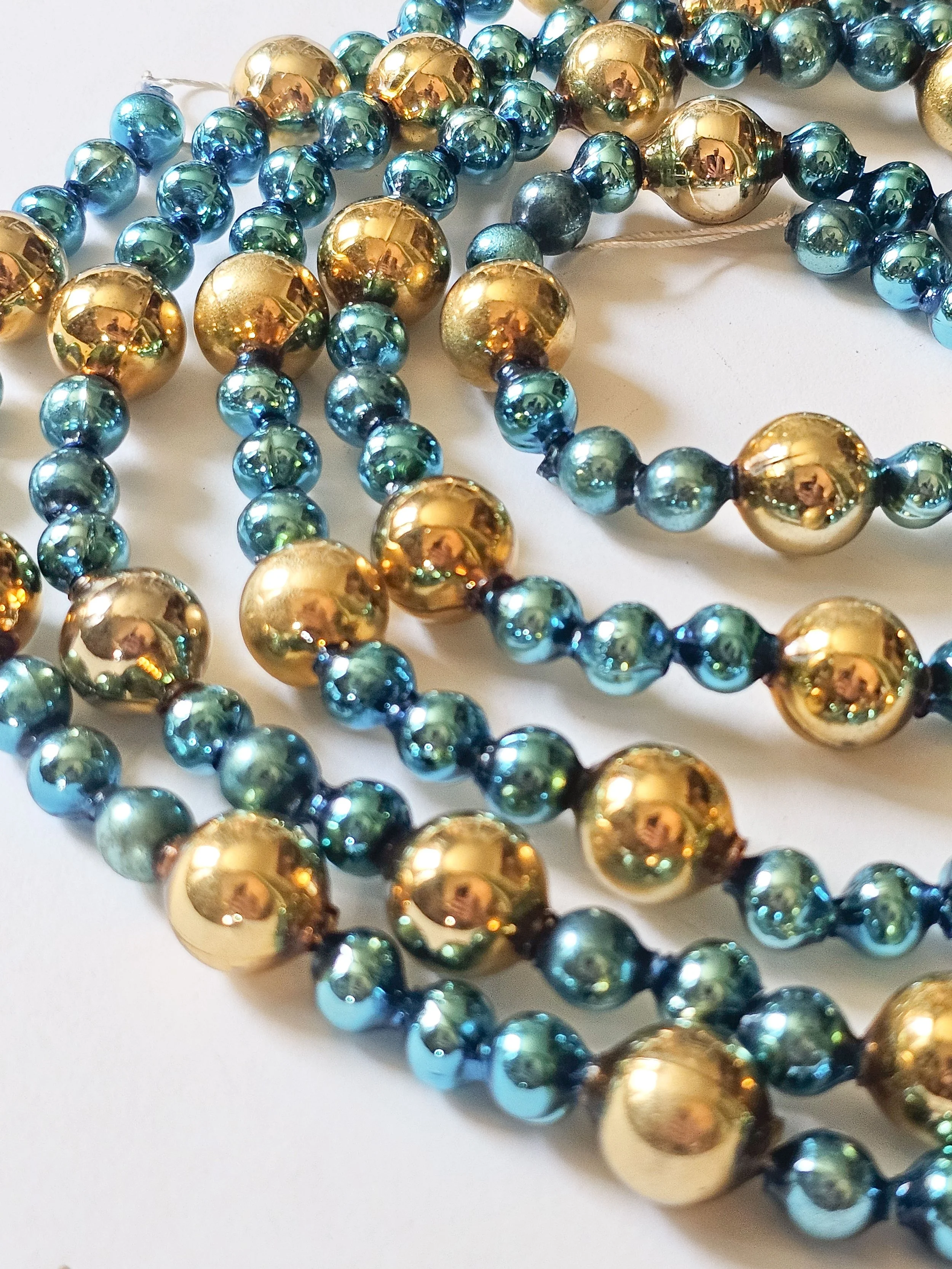 Vintage Glass Bead Garland No. 114