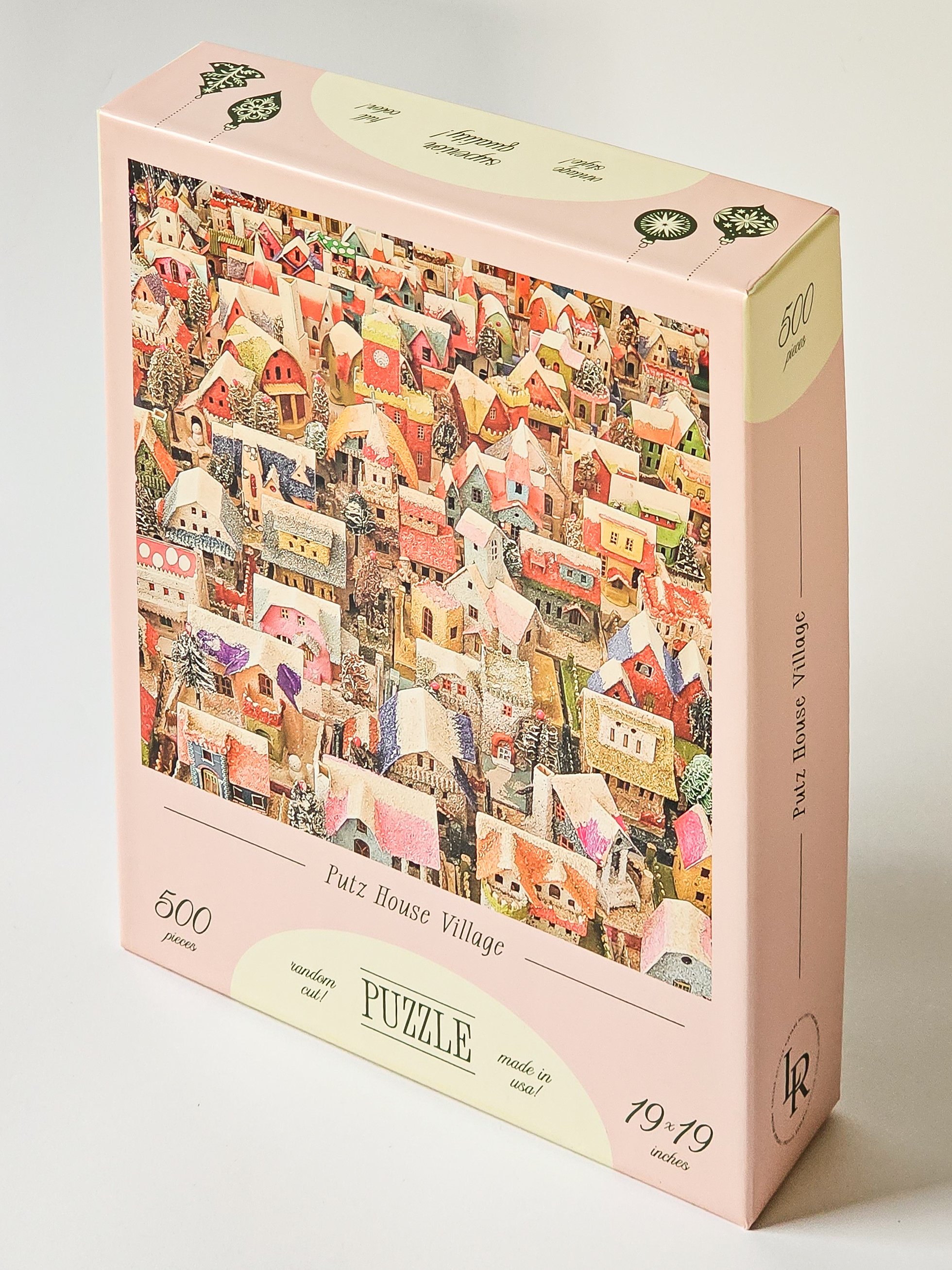 Putz House Village Puzzle - 500 Piece