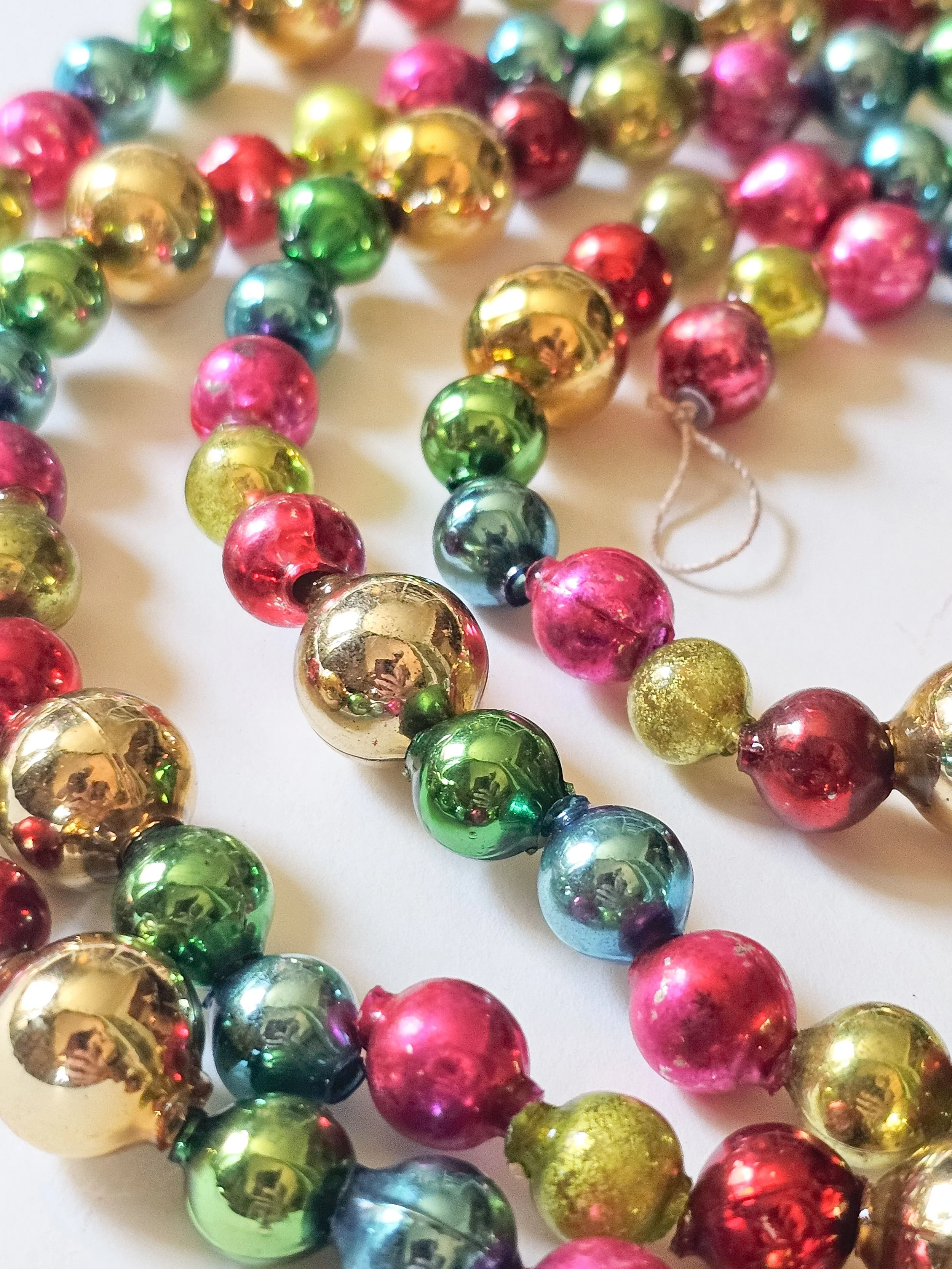 Vintage Glass Bead Garland No. 111