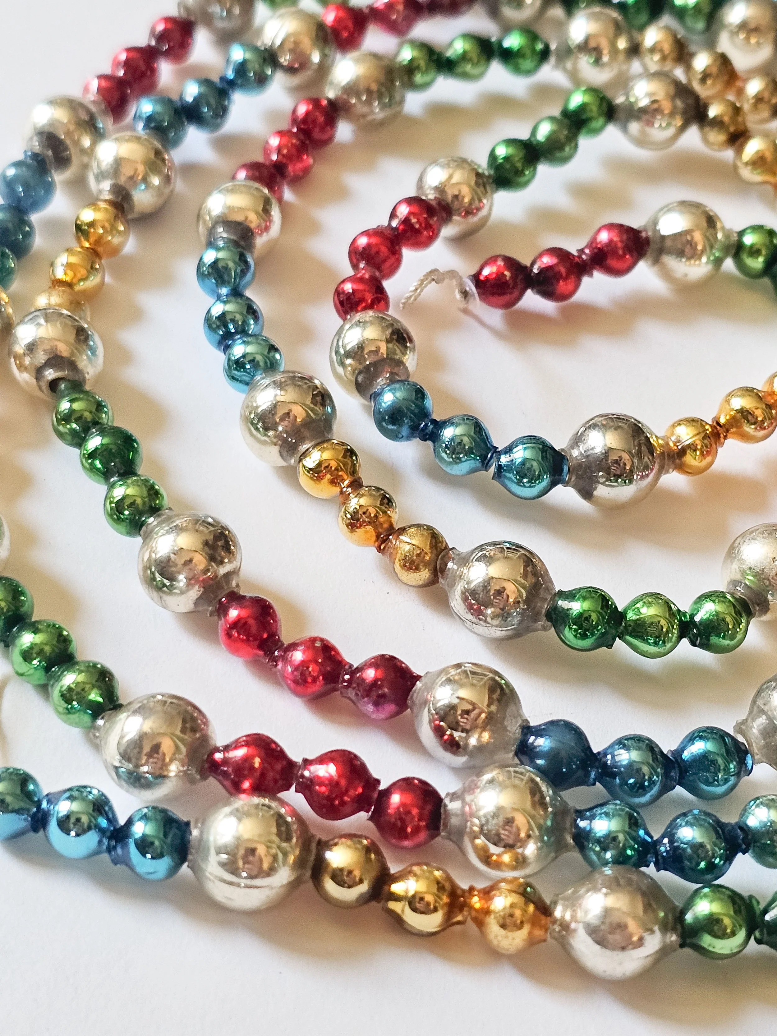 Vintage Glass Bead Garland No. 109