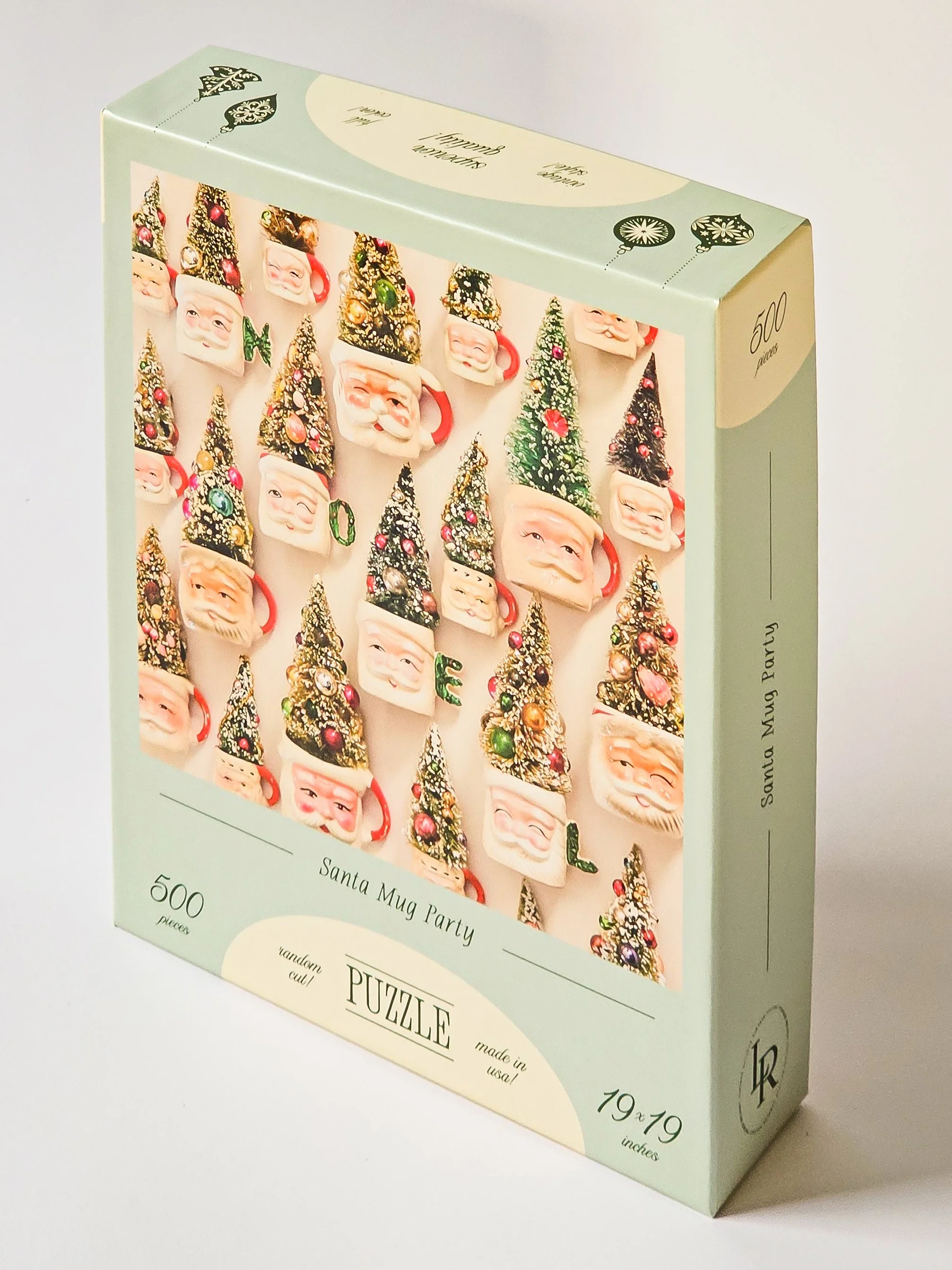 Santa Mug Party Puzzle - 500 Piece