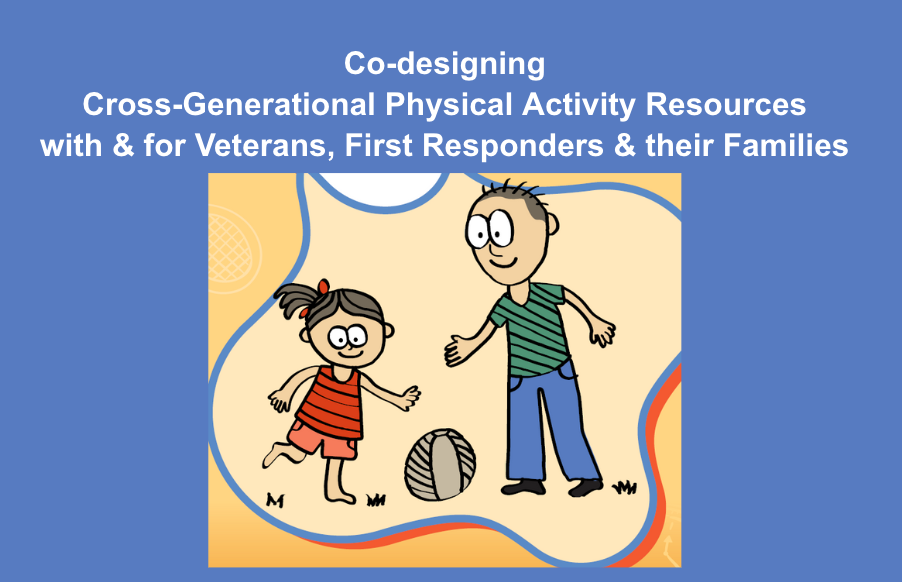 Webinar Invitation: Co-designing Cross-Generational Physical Activity Resources with Veterans, First Responders, and Their Families