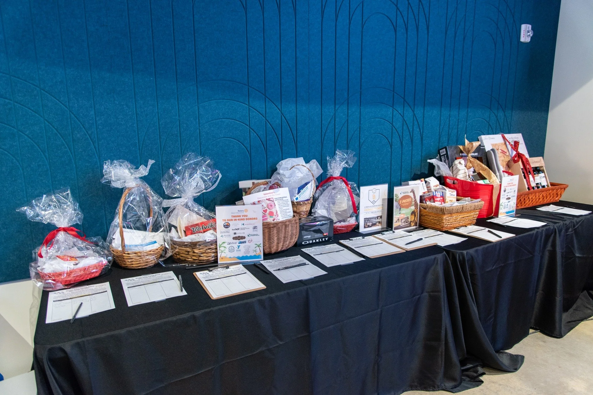 Assemble Baskets for Trivia Night Silent Auction