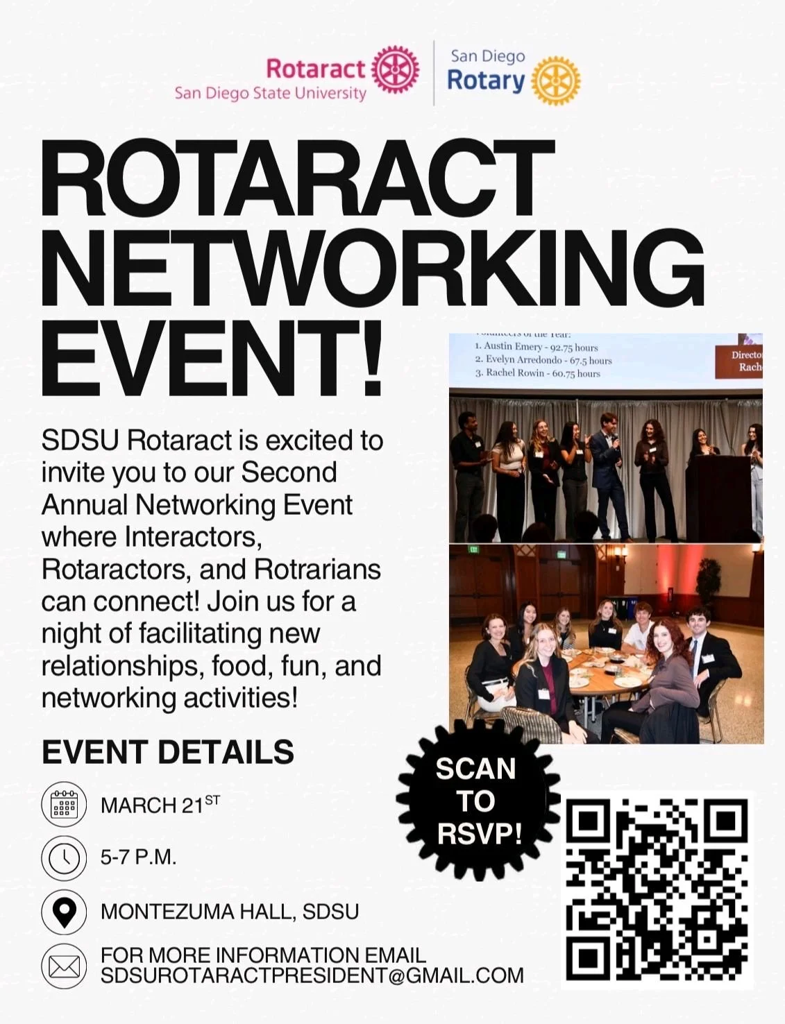 SDSU Rotaract Networking Event