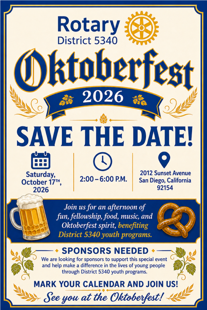 Rotary District 5340 Oktoberfest