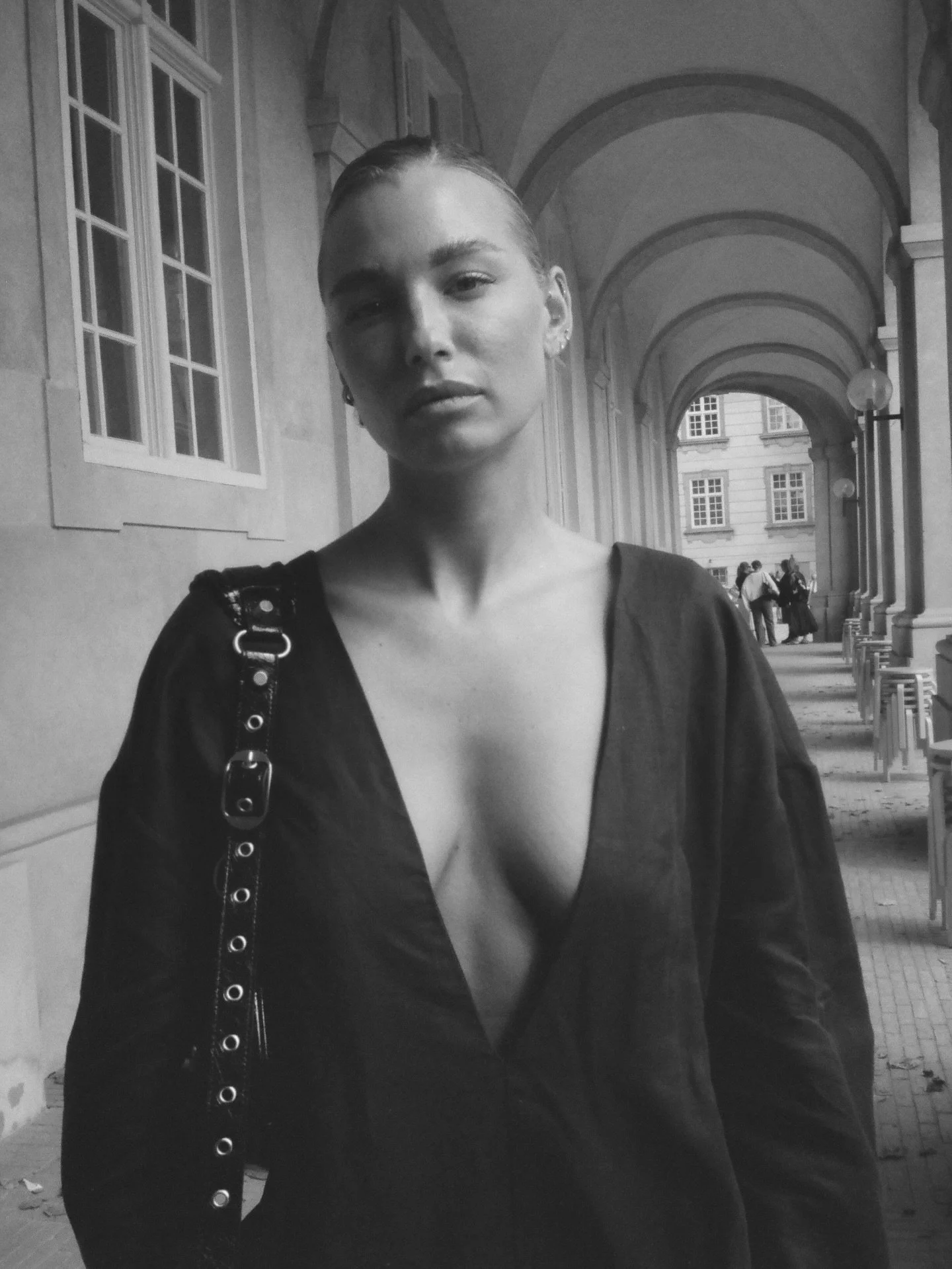 the streets of copenhagen during @cphfw