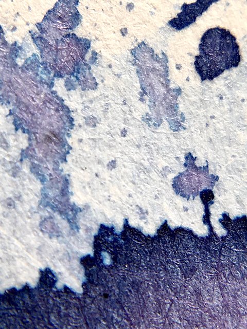 Pennonia Balaton Kek fountain pen ink multicolored shading